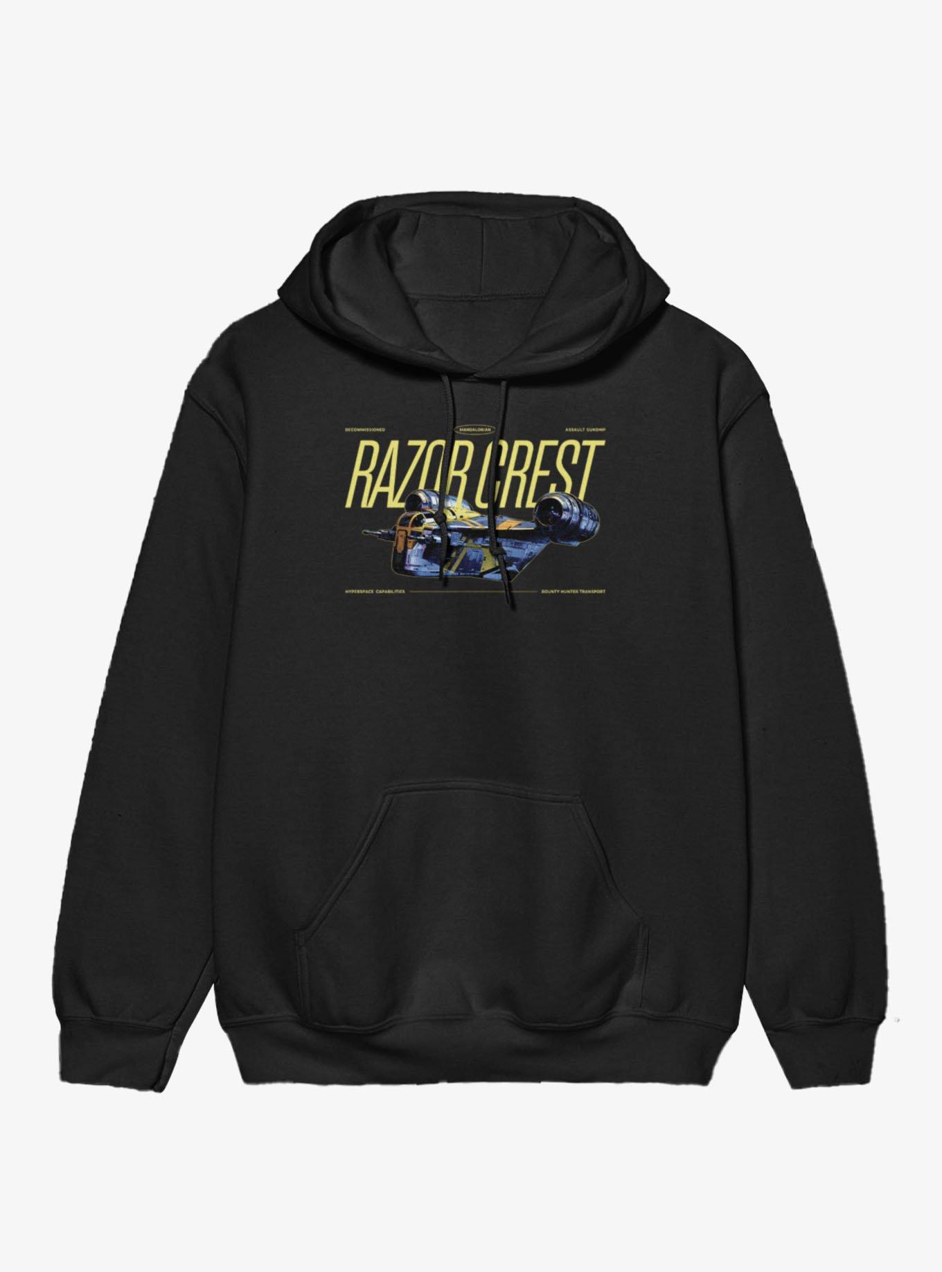 Star Wars The Mandalorian And Grogu Razor Crest New Paint Hoodie