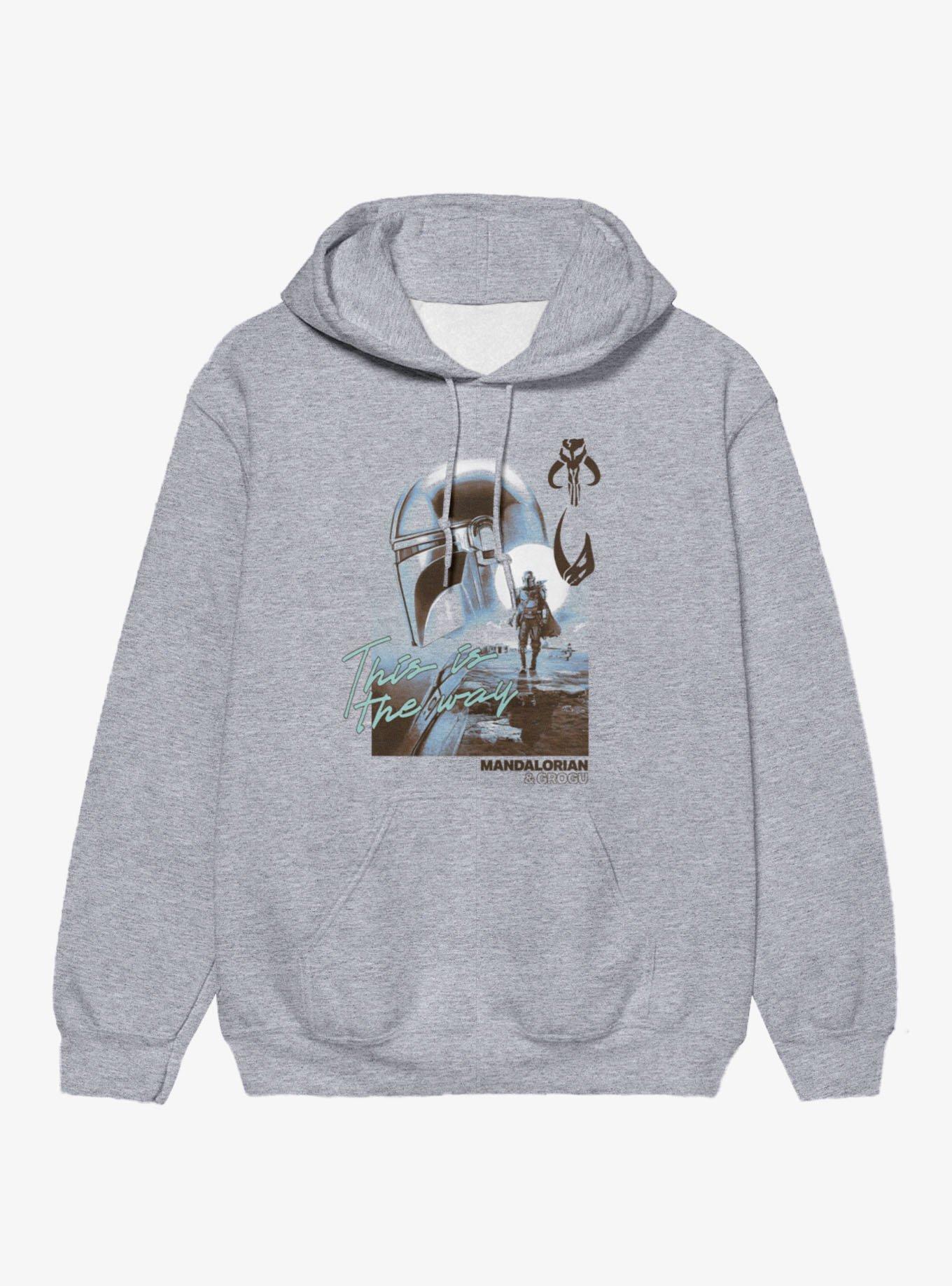 Star Wars The Mandalorian And Grogu This Is The Way Together Hoodie Hot Topic Exclusive