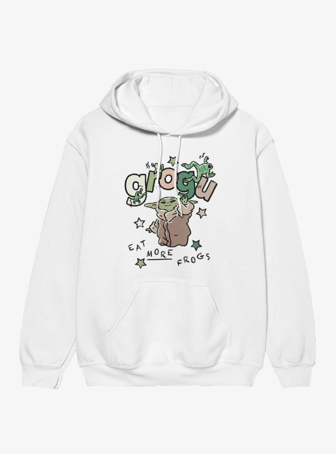 Star Wars The Mandalorian And Grogu Eat More Frog Sketch Hoodie, , hi-res