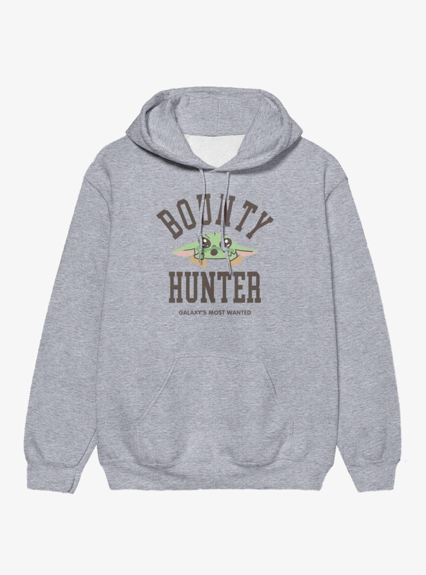 Star Wars The Mandalorian And Grogu Bounty Hunter Most Wanted Hoodie
