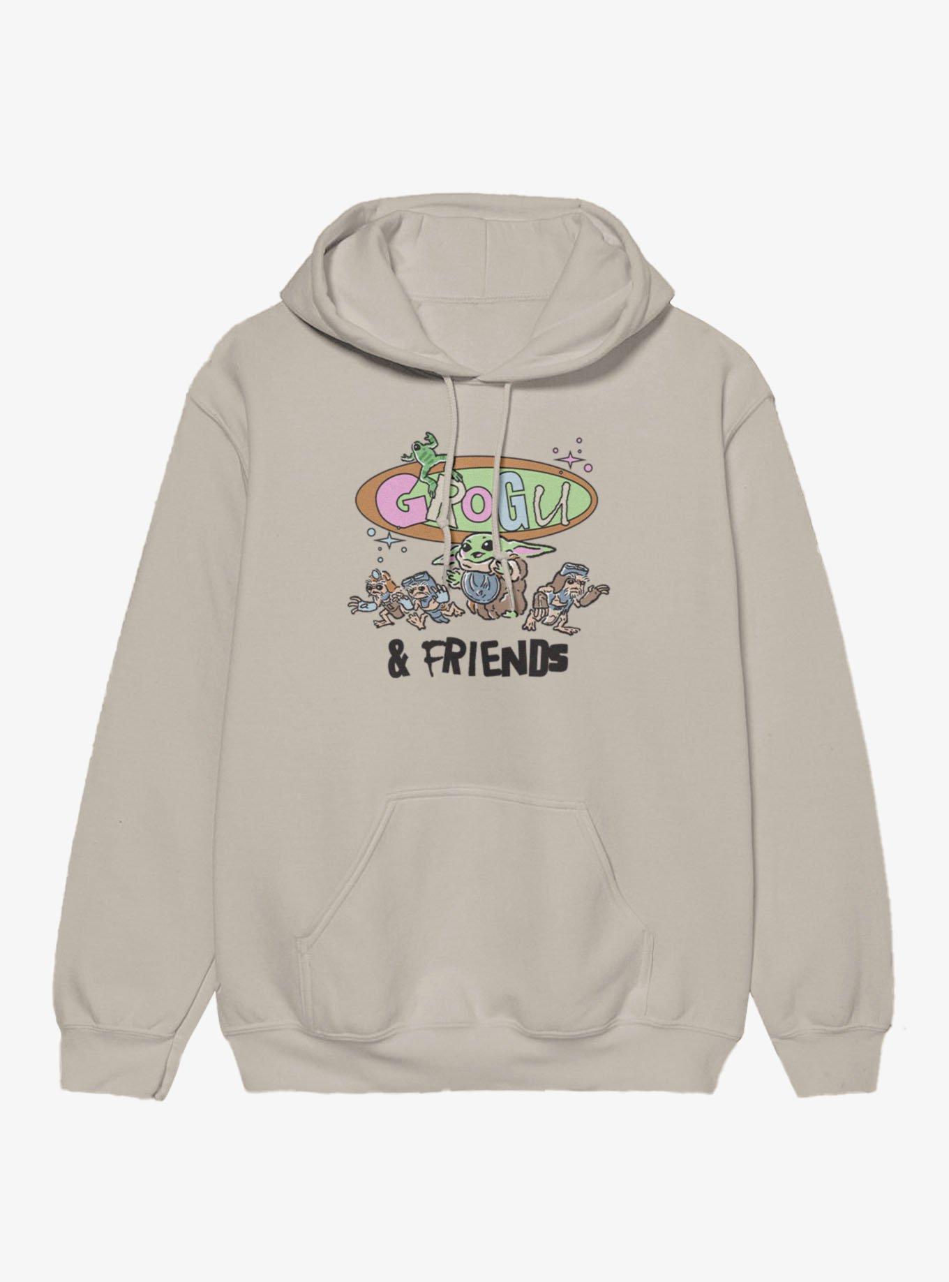 Star Wars The Mandalorian And Grogu And Friends Hoodie Hot Topic Exclusive