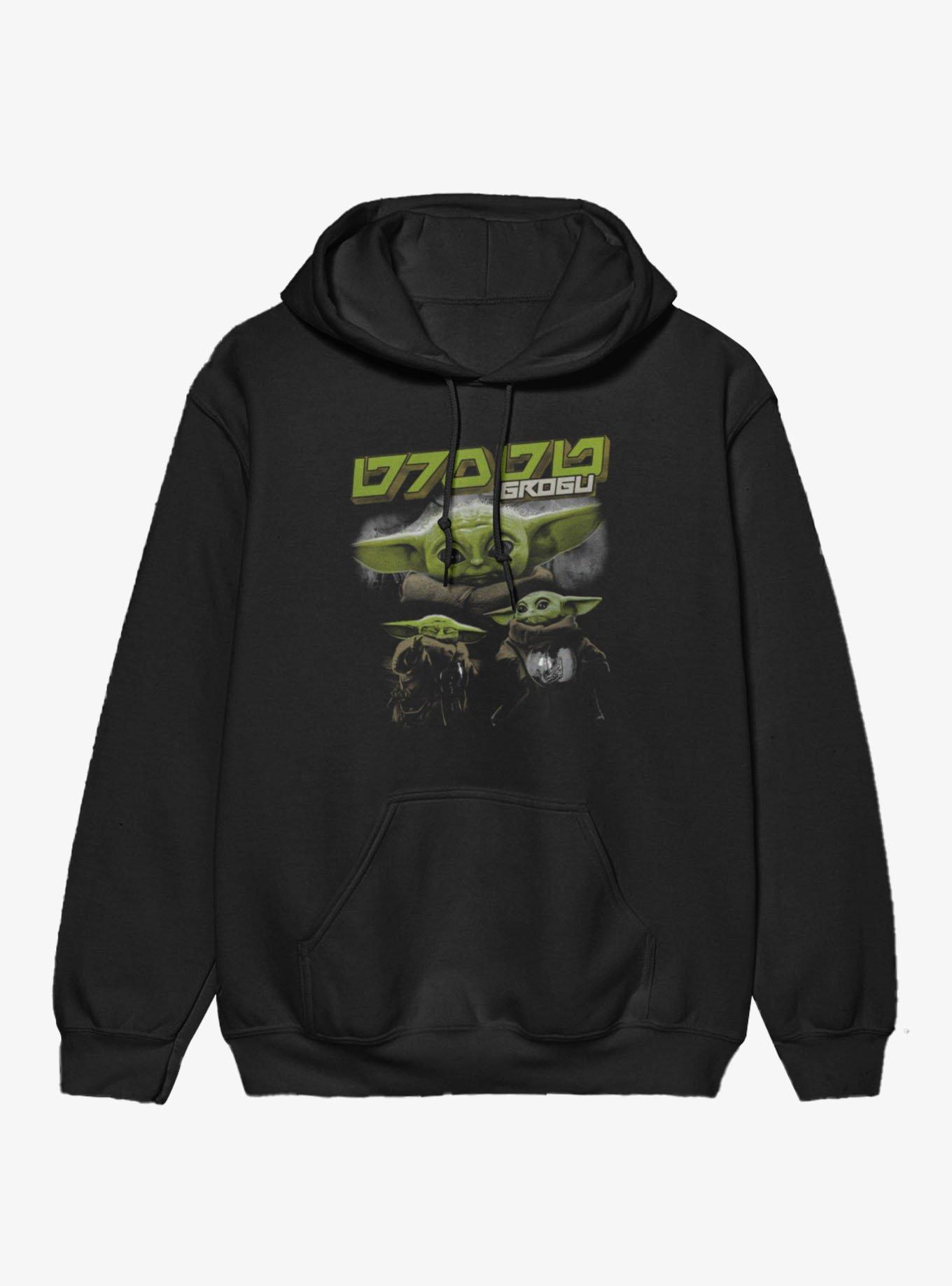 Star Wars The Mandalorian And Grogu Little Bounty Collage Hoodie, , hi-res