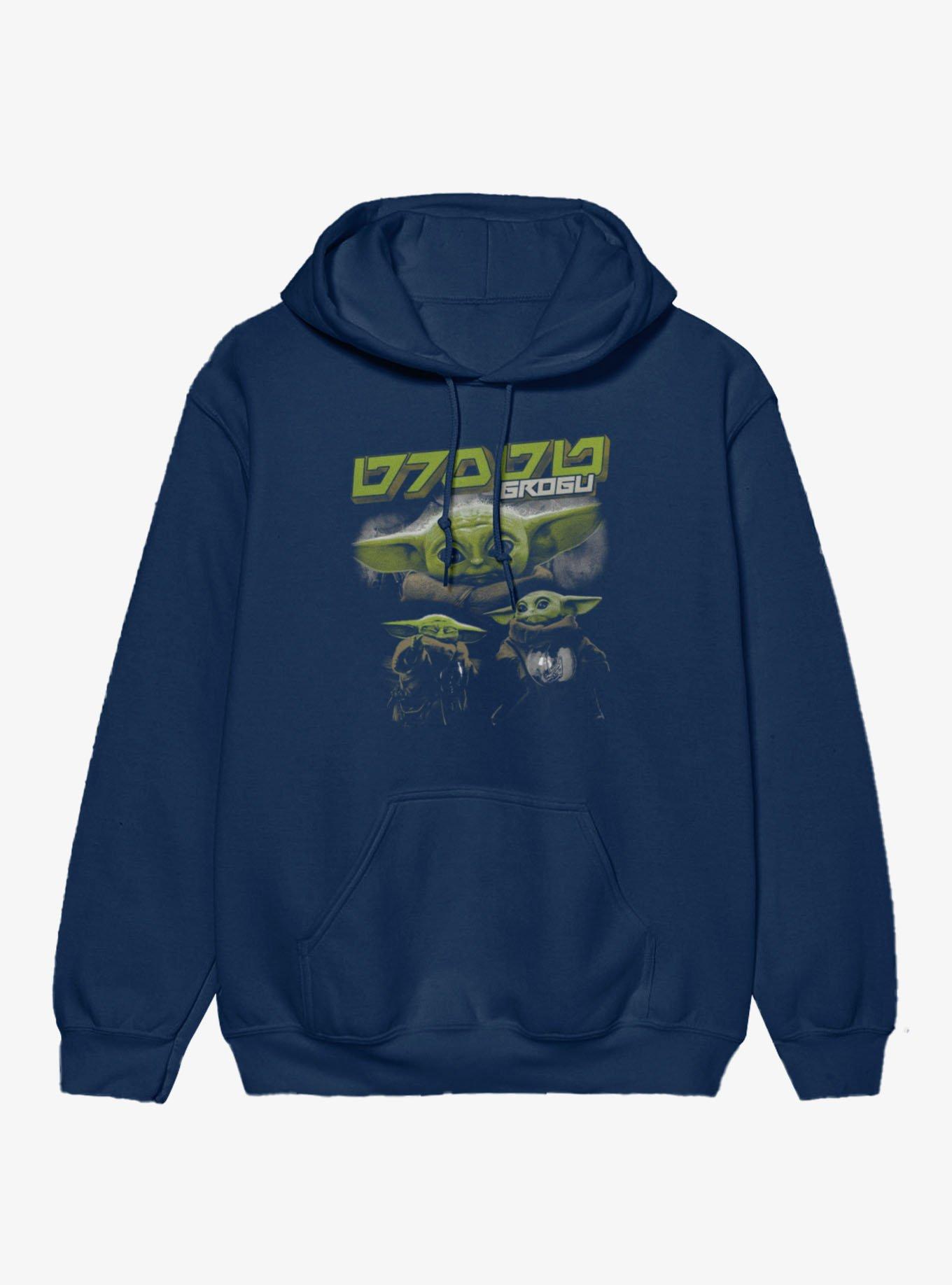 Star Wars The Mandalorian And Grogu Little Bounty Collage Hoodie