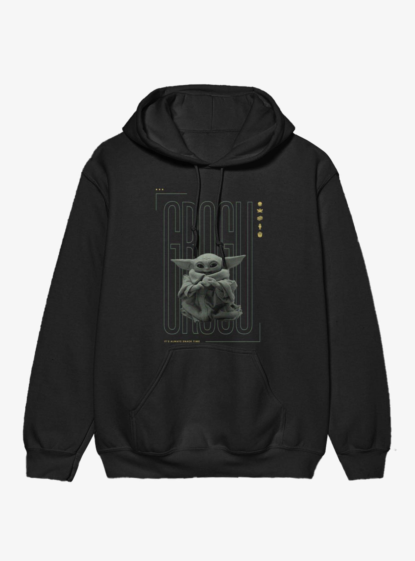 Star Wars The Mandalorian And Grogu Grogu Snacking Hoodie, , hi-res