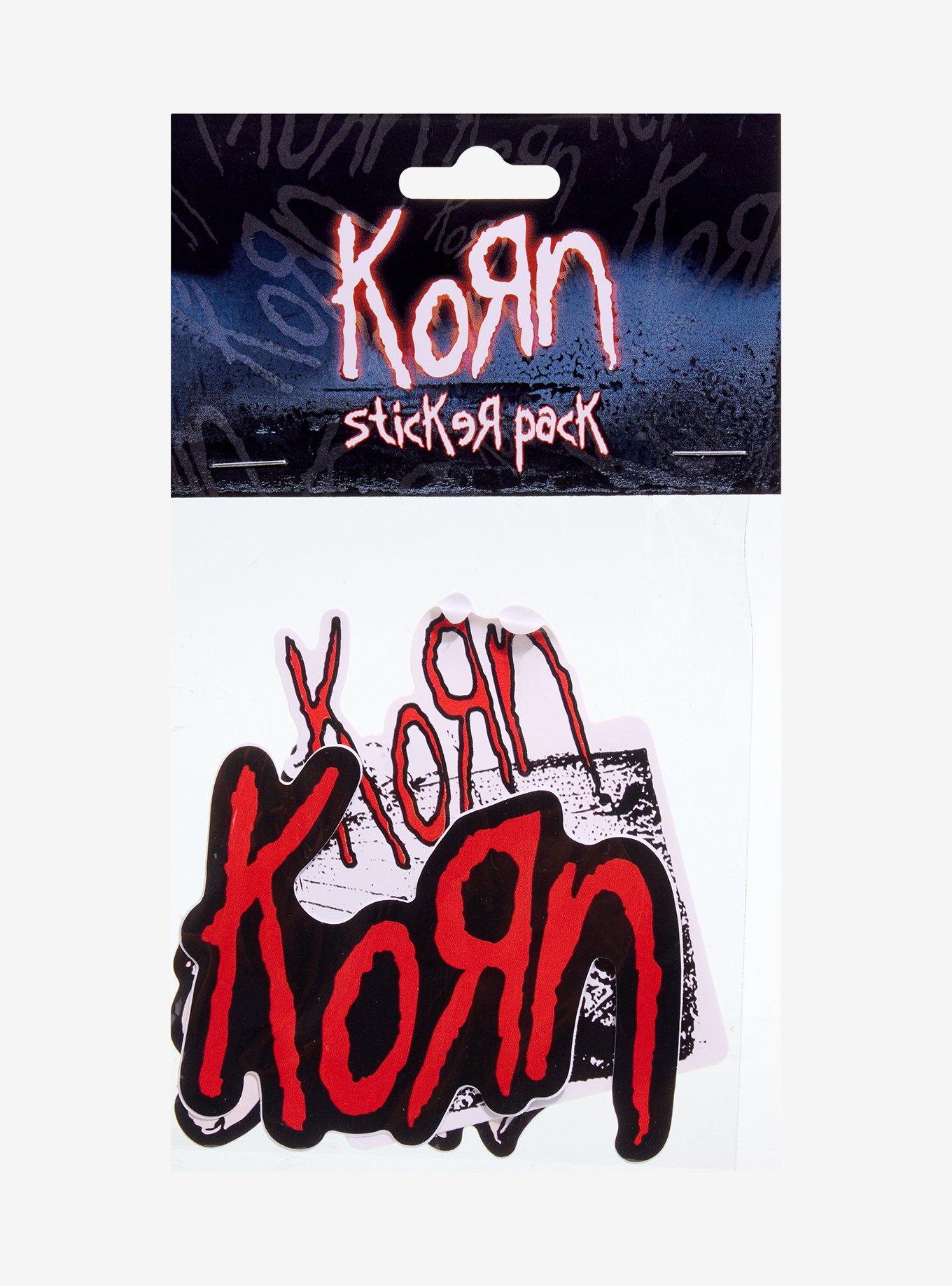 Korn Logo Sticker Set, , hi-res