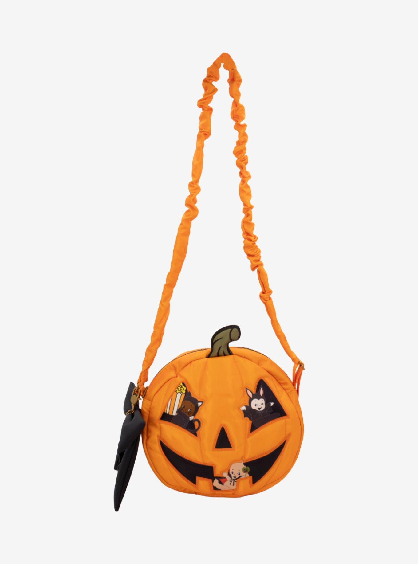 Whatever! Makes You Happy Kewpie Jack-O'-Lantern Crossbody Bag