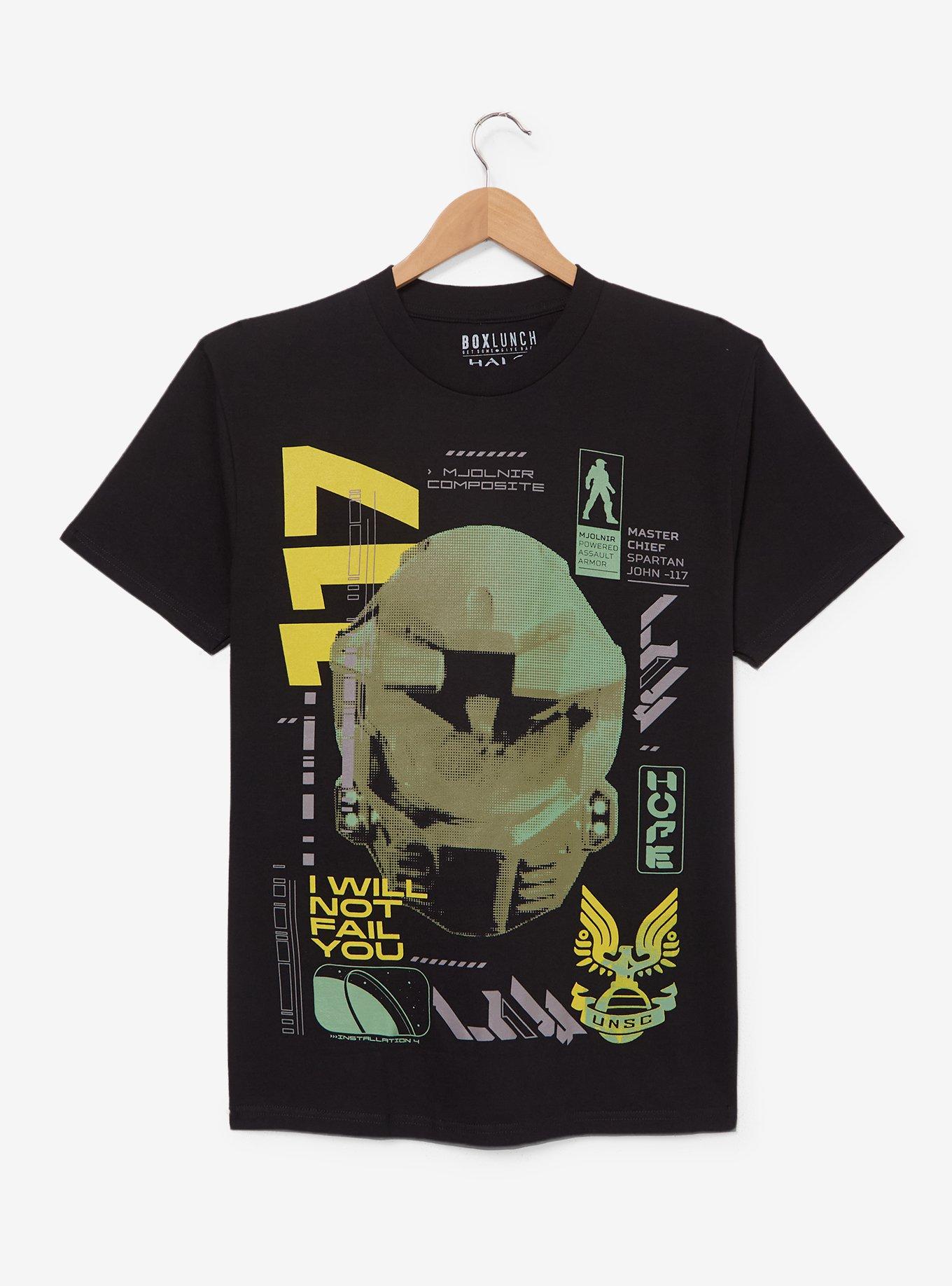 Halo Infinite I Will Not Fail You T-Shirt - BoxLunch Exclusive, , hi-res