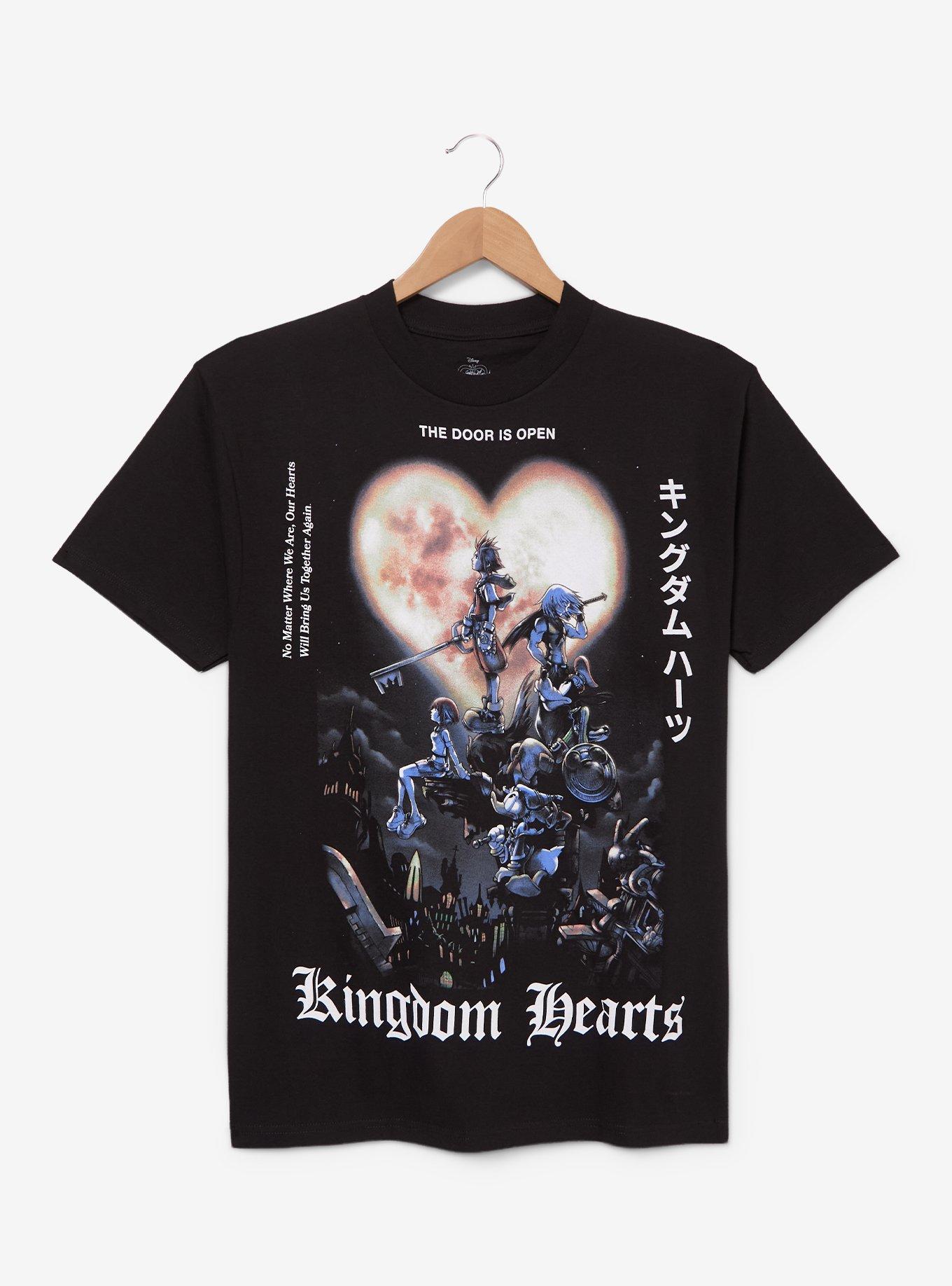 Disney Kingdom Hearts Moon Portrait T-Shirt - BoxLunch Exclusive