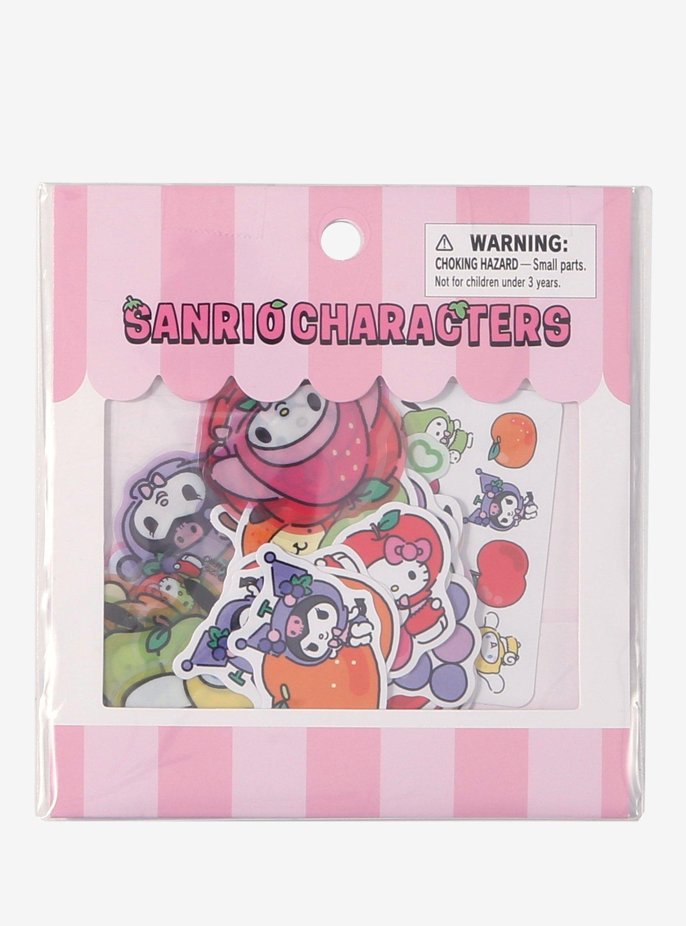 Sanrio Japan Originals Fruit Characters Sticker Set, , hi-res