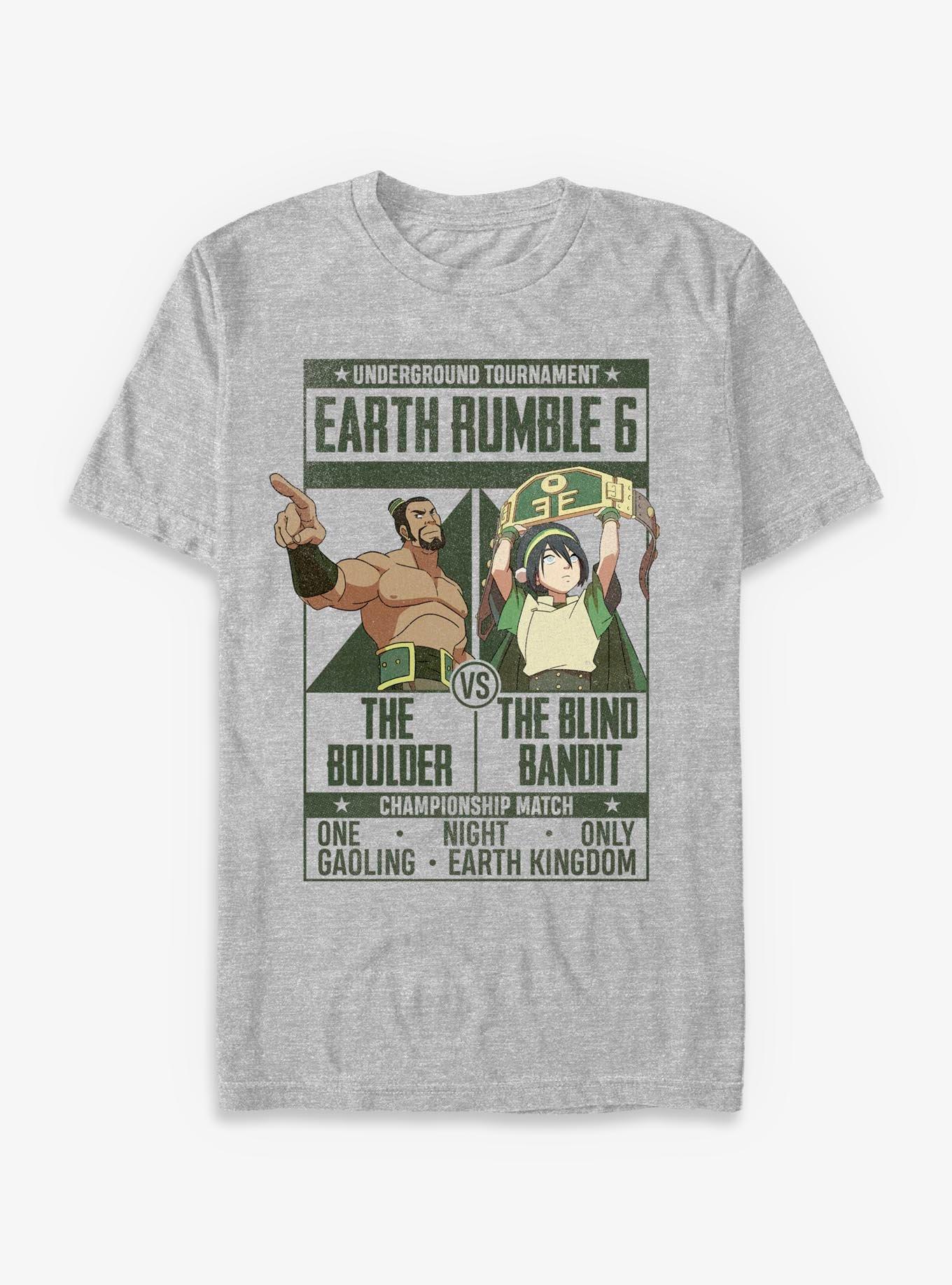 Avatar: The Last Airbender The Boulder vs The Blind Bandit T-Shirt, , hi-res