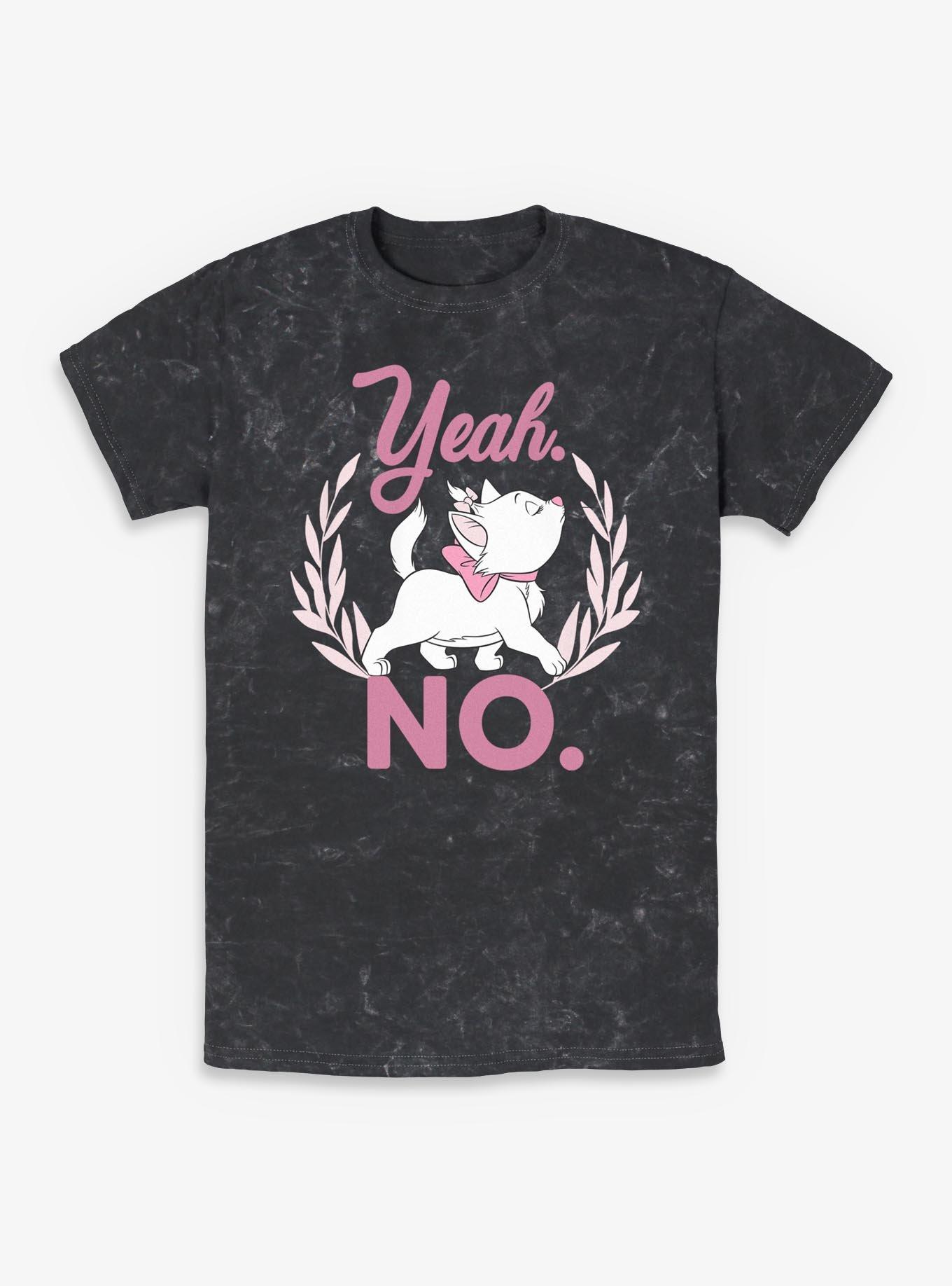 Disney The Aristocats Marie Yeah No Mineral Wash T-Shirt, , hi-res