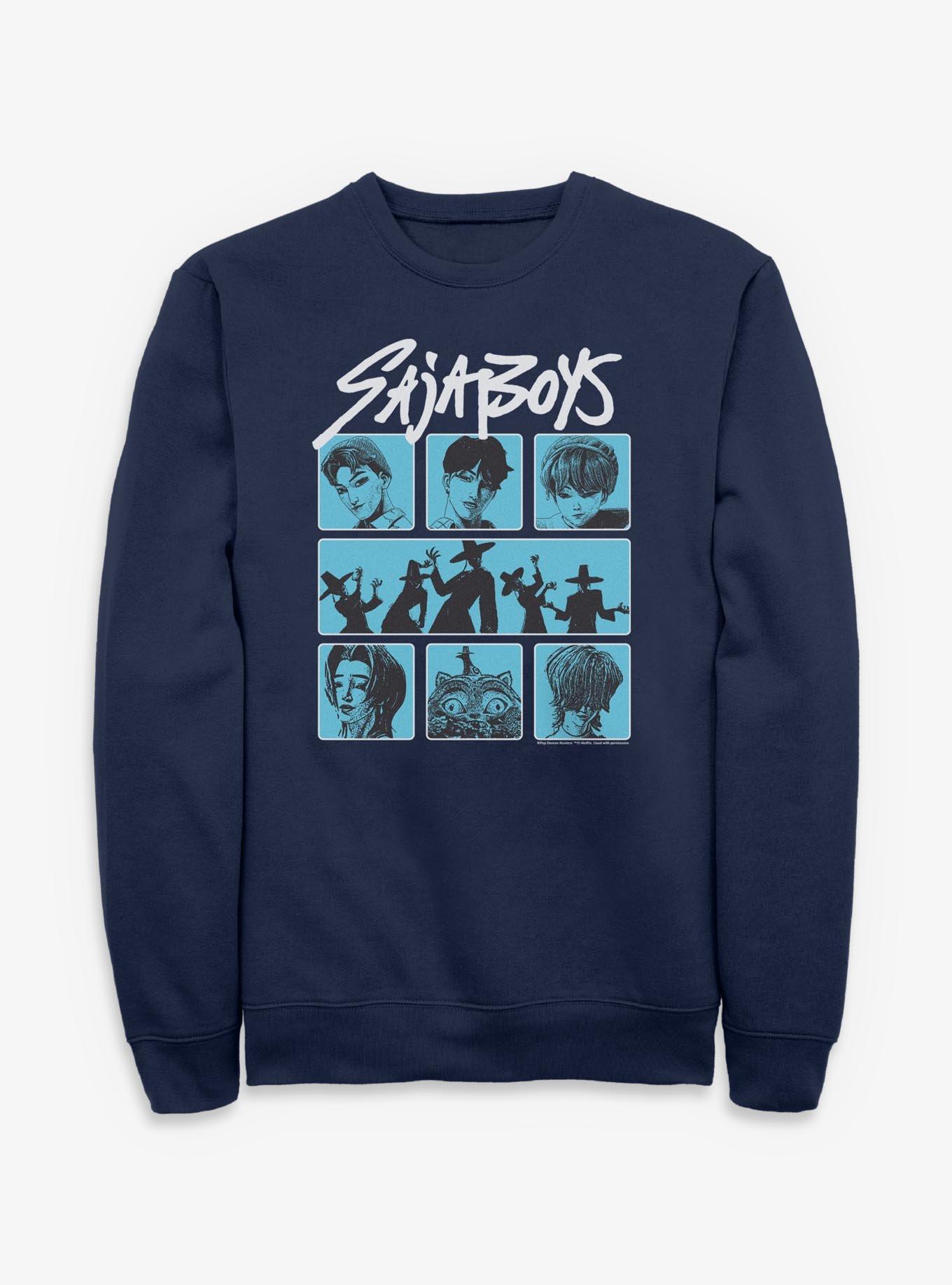 KPop Demon Hunters Saja Boys Demon Group Sweatshirt, , hi-res