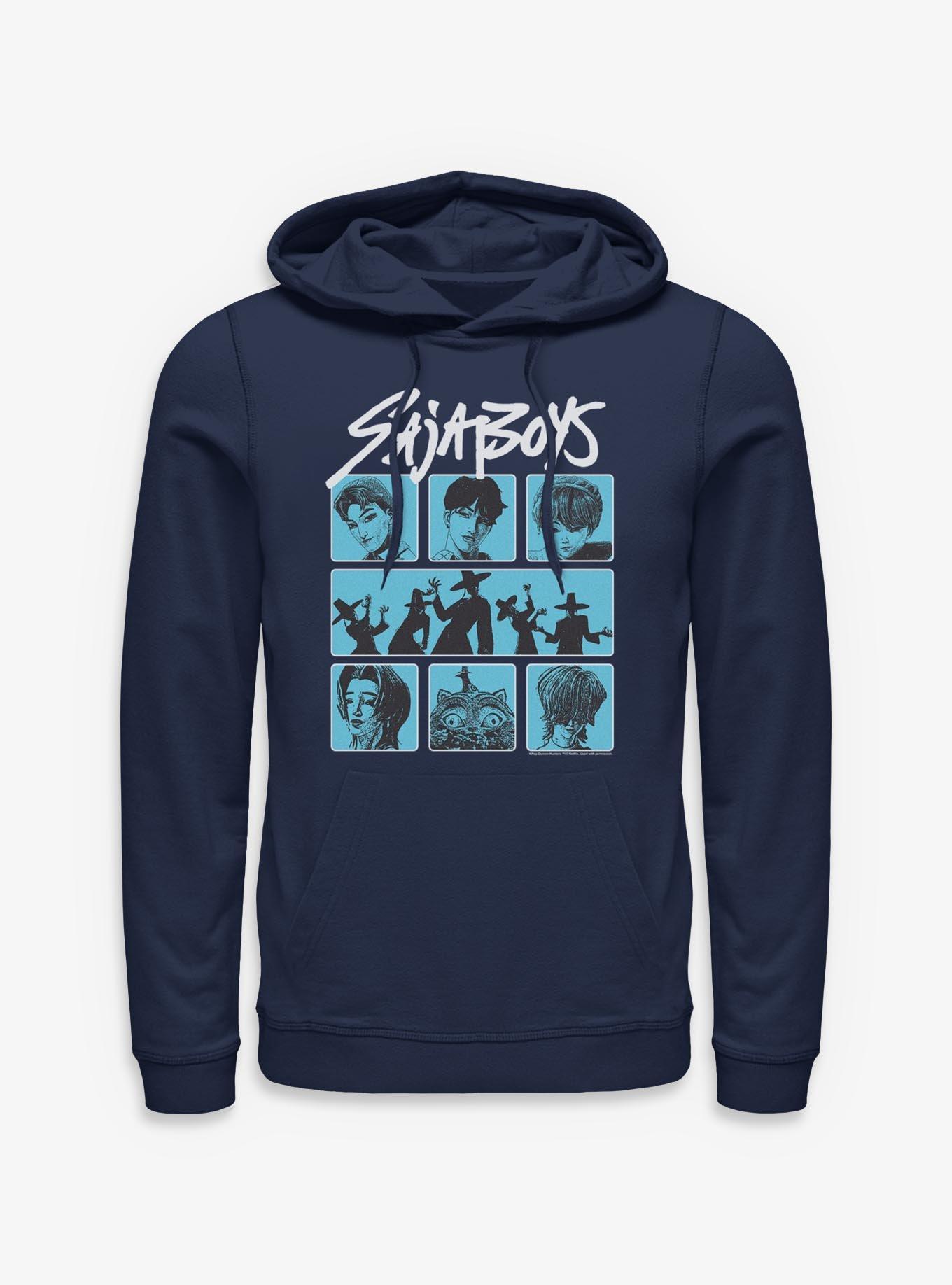 KPop Demon Hunters Saja Boys Demon Group Hoodie, , hi-res
