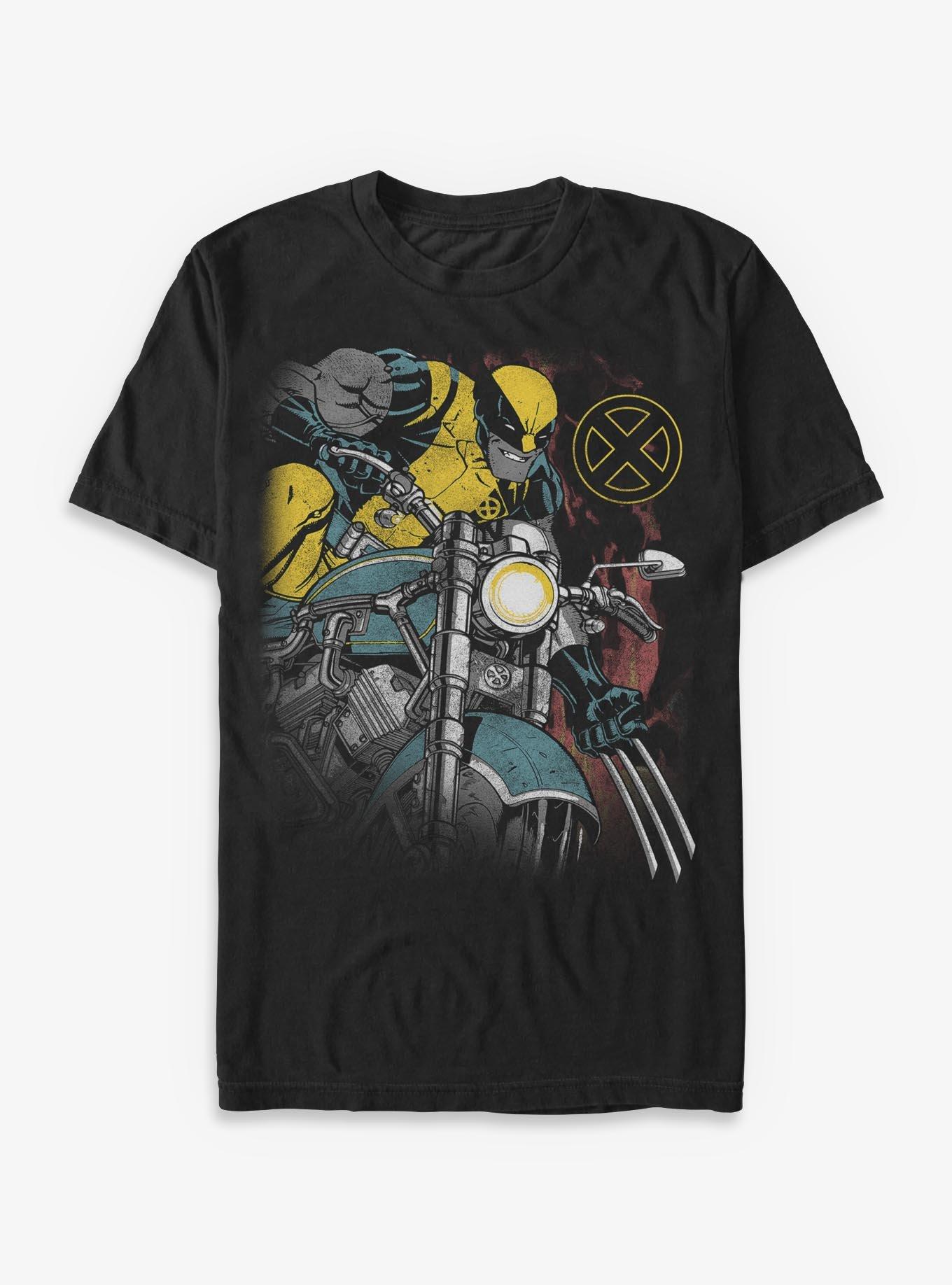 Marvel X-Men Wolverine Flames T-Shirt, , hi-res