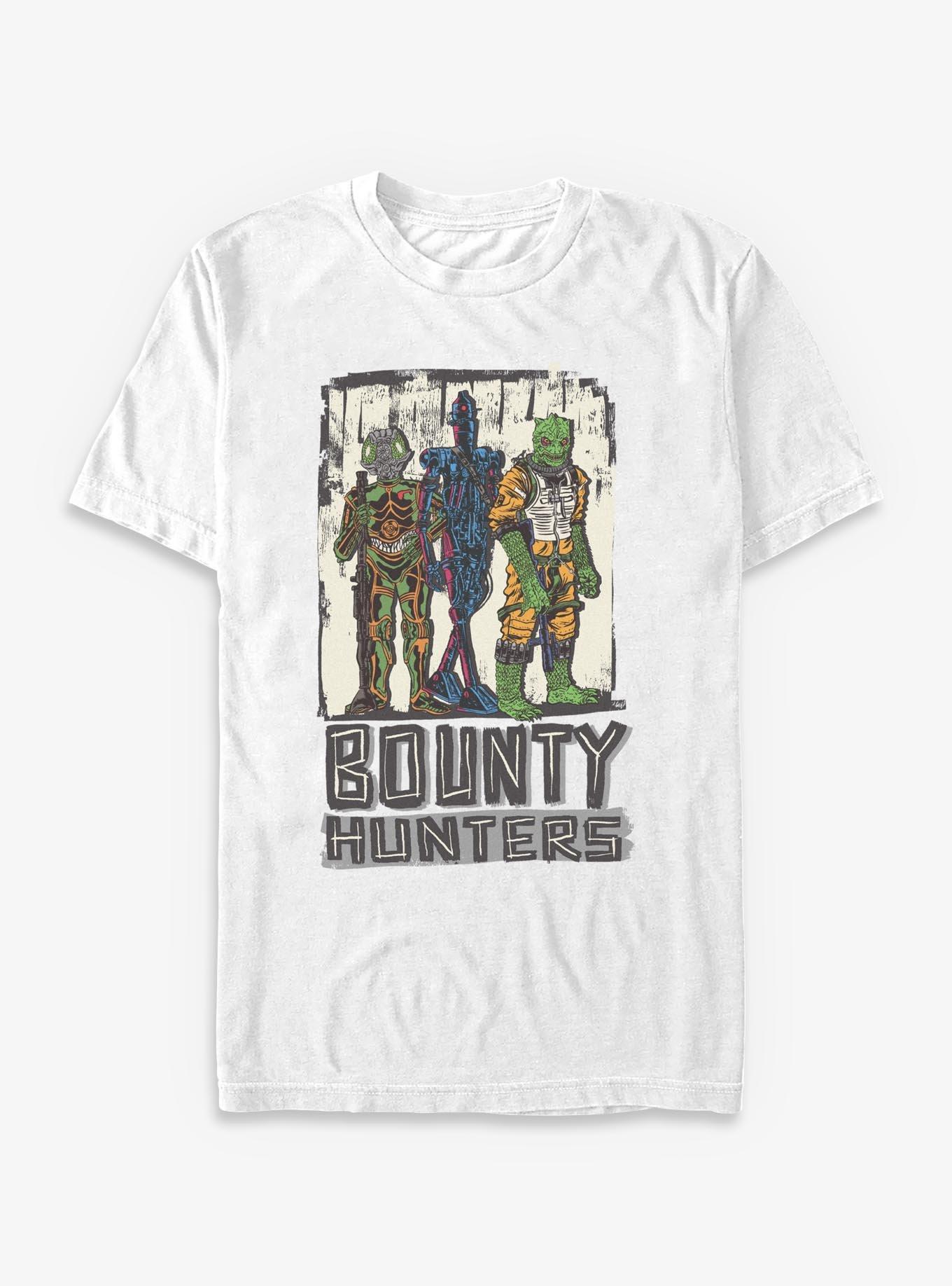Star Wars Bounty Hunters Crew T-Shirt - WHITE | Hot Topic