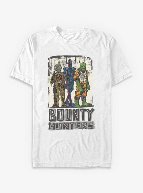 Star Wars Bounty Hunters Crew T-Shirt - WHITE | Hot Topic