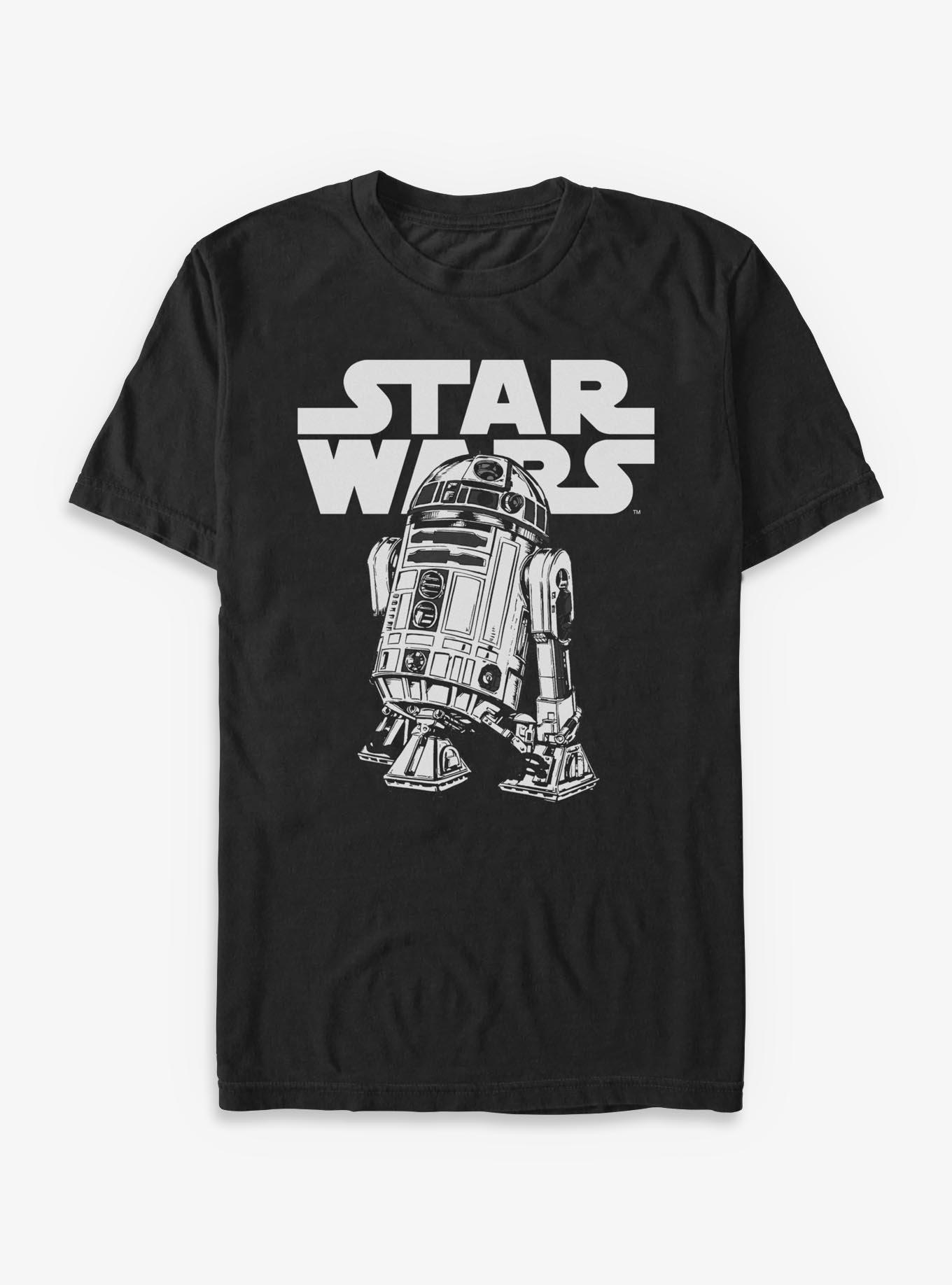 Star Wars Classic R2D2 T-Shirt, BLACK, hi-res