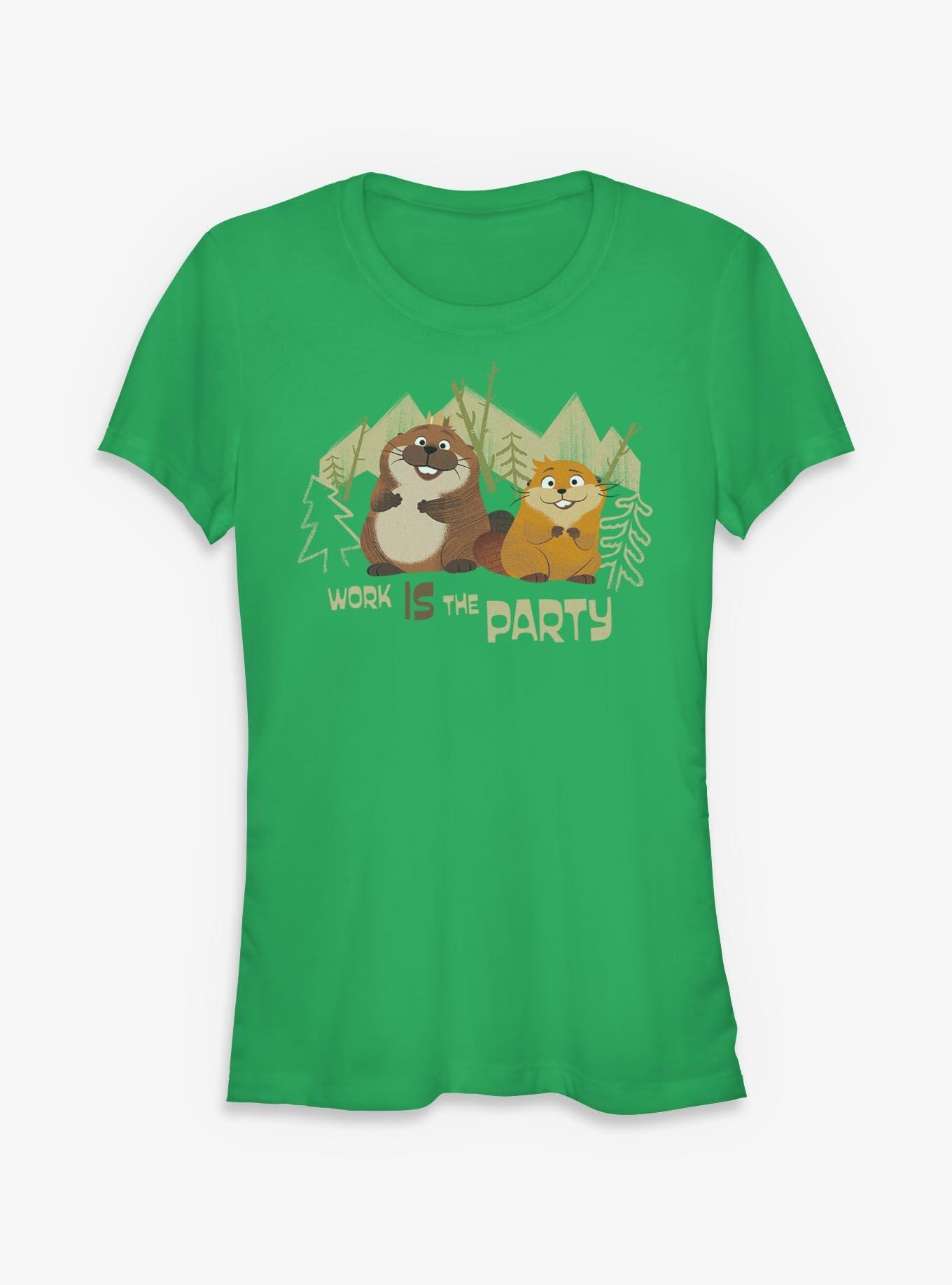 Hoppers Work Is The Party Girls T-Shirt, , hi-res