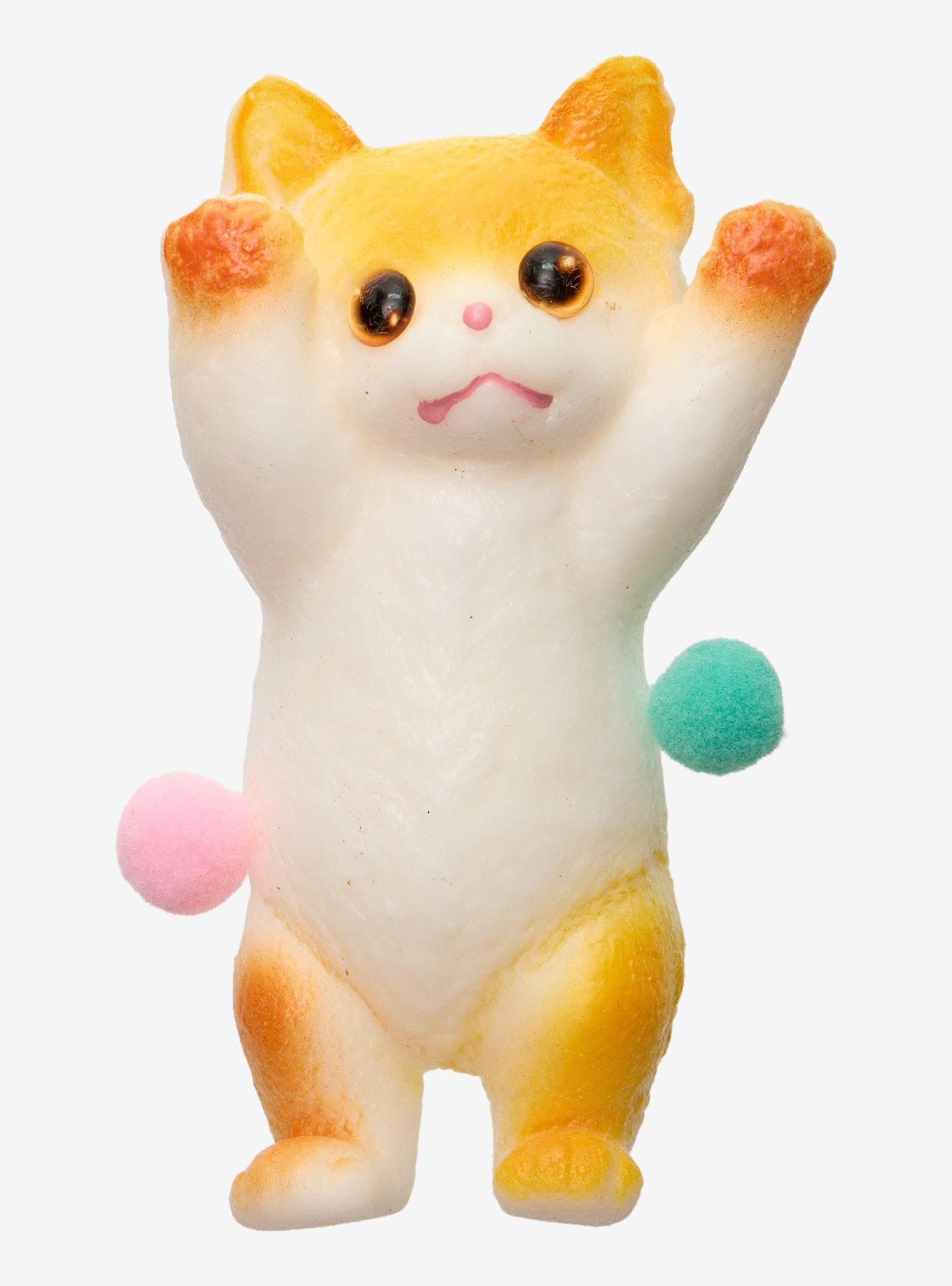 Flat Cat Squishy Toy, , hi-res