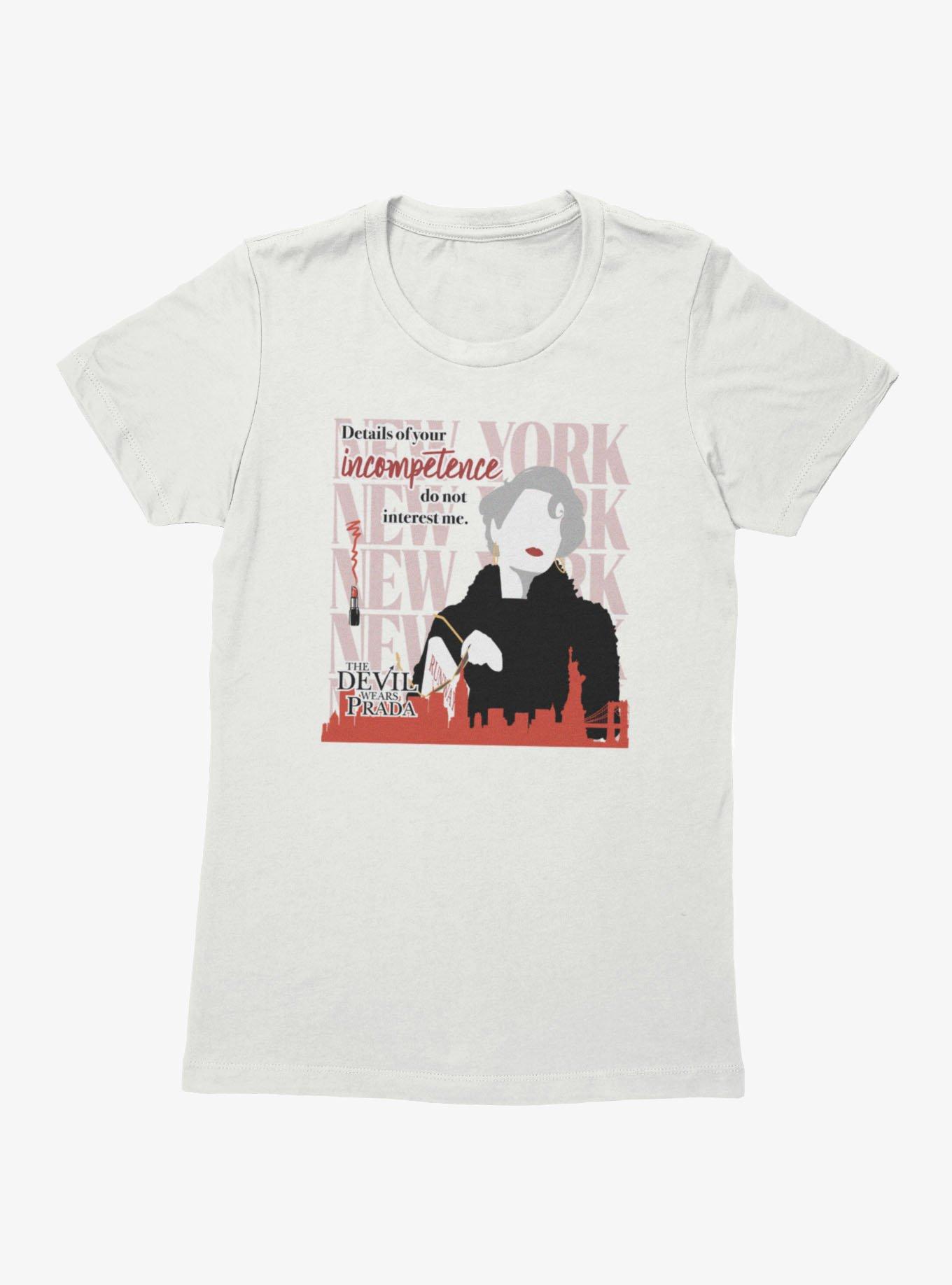 The Devil Wears Prada Details Of Incompetence Womens T-Shirt, , hi-res