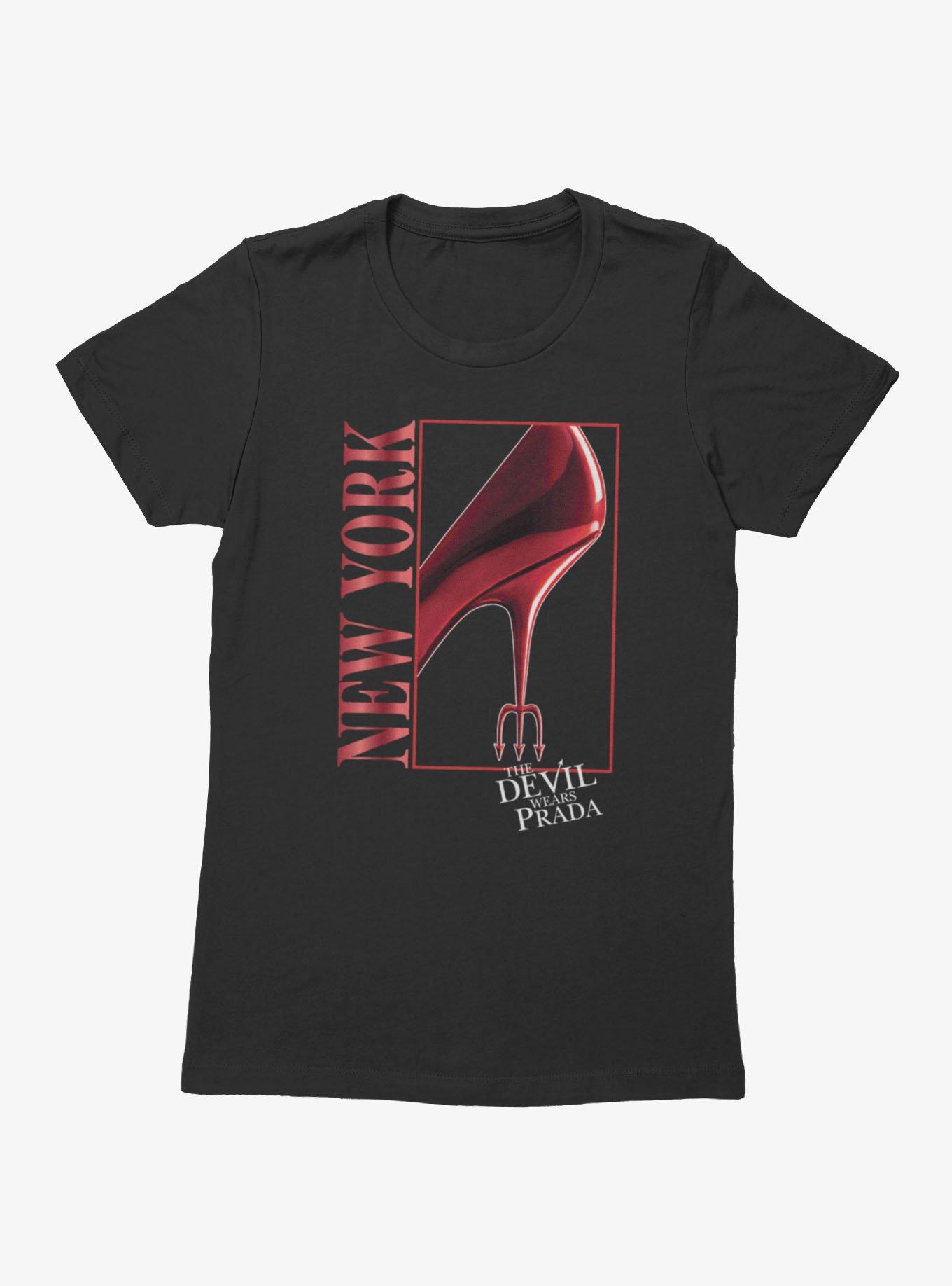 The Devil Wears Prada New York Heel Womens T-Shirt, , hi-res
