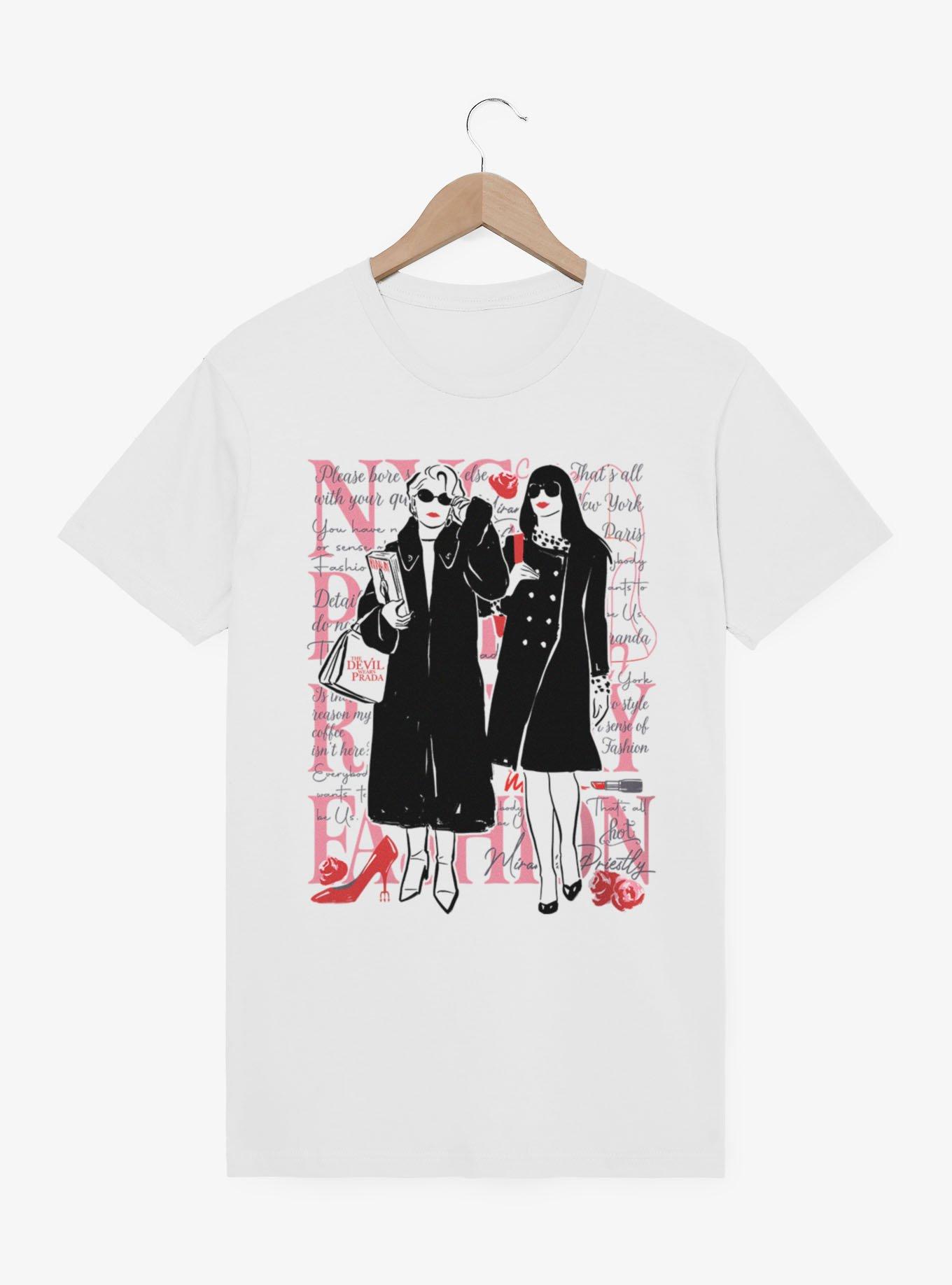 The Devil Wears Prada Silhouettes And Quotes T-Shirt, , hi-res