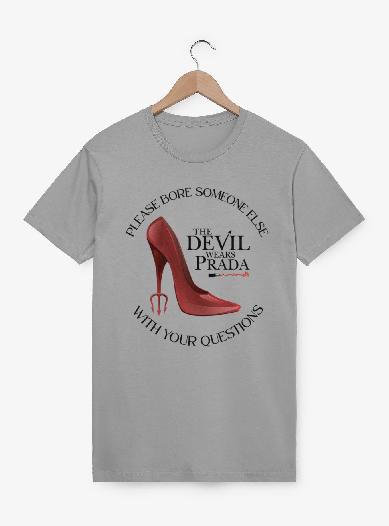 The Devil Wears Prada Boring Questions Red Shoe T-Shirt, , hi-res