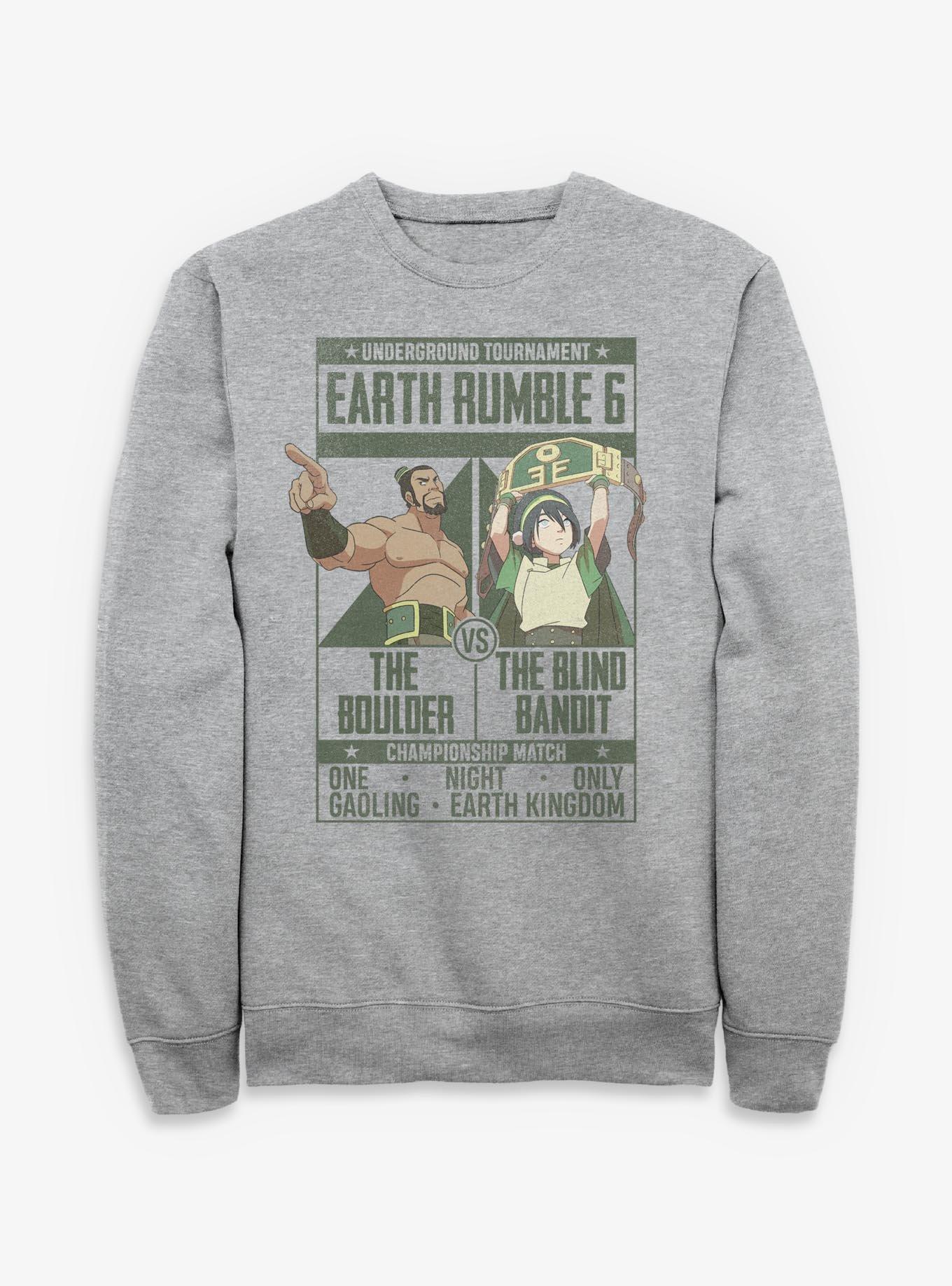 Avatar: The Last Airbender The Boulder vs The Blind Bandit Sweatshirt, , hi-res