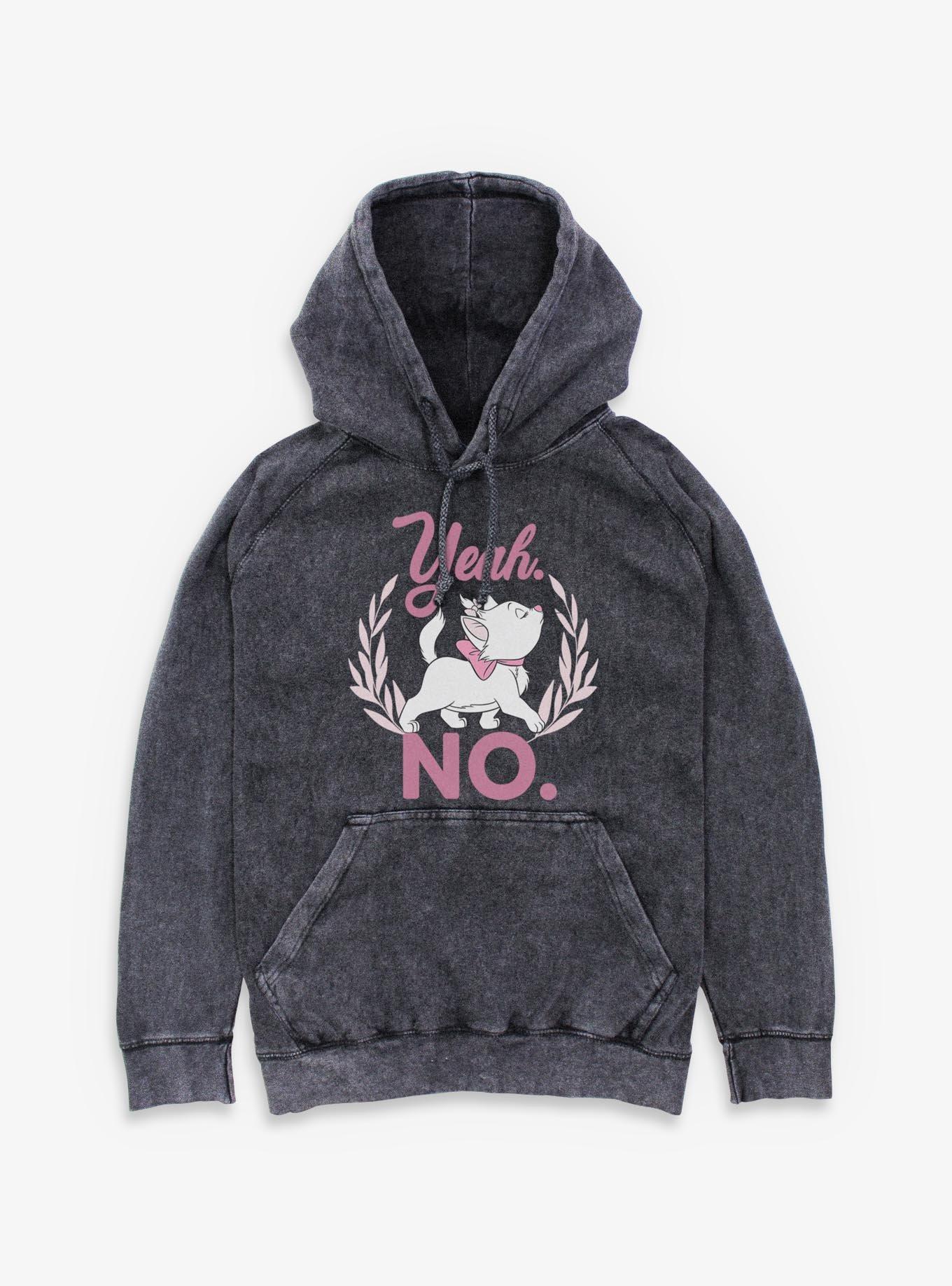 Disney The Aristocats Marie Yeah No Mineral Wash Hoodie, , hi-res
