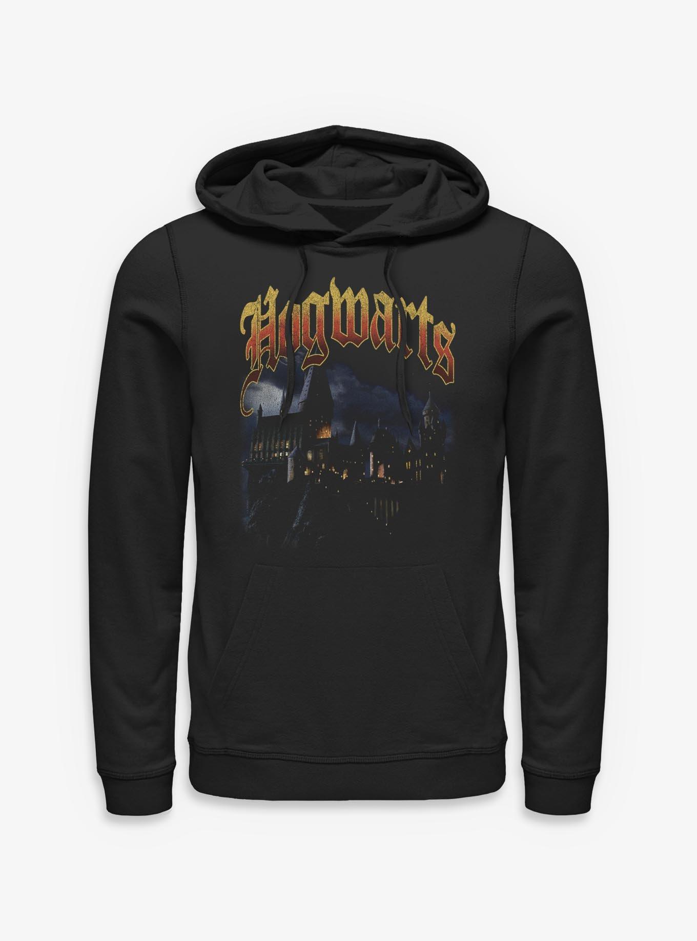 Harry Potter Hogwarts Castle At Night Hoodie, , hi-res