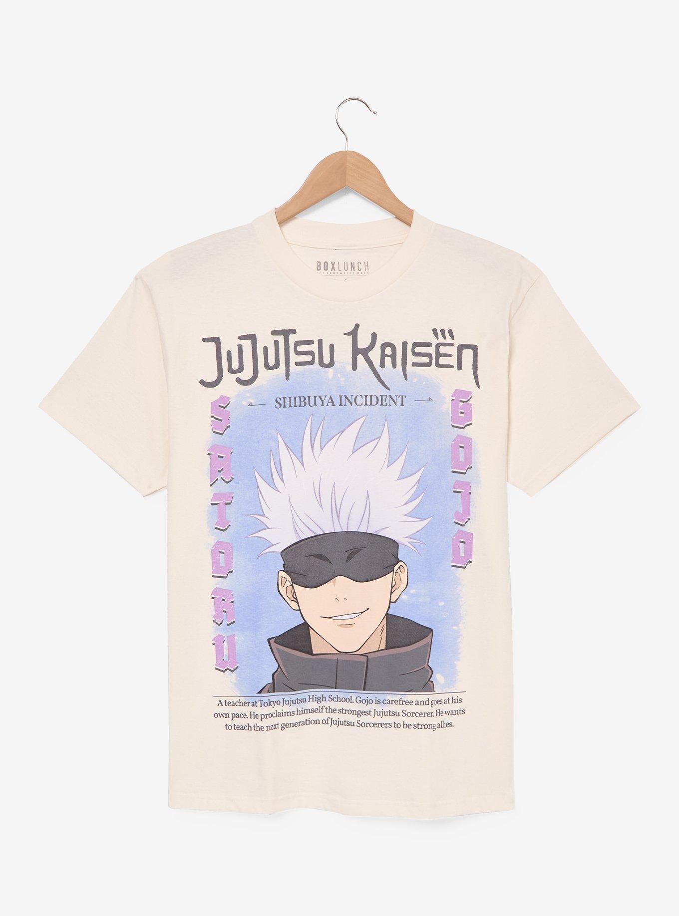 Jujutsu Kaisen Satoru Gojo Info T-Shirt - BoxLunch Exclusive, , hi-res