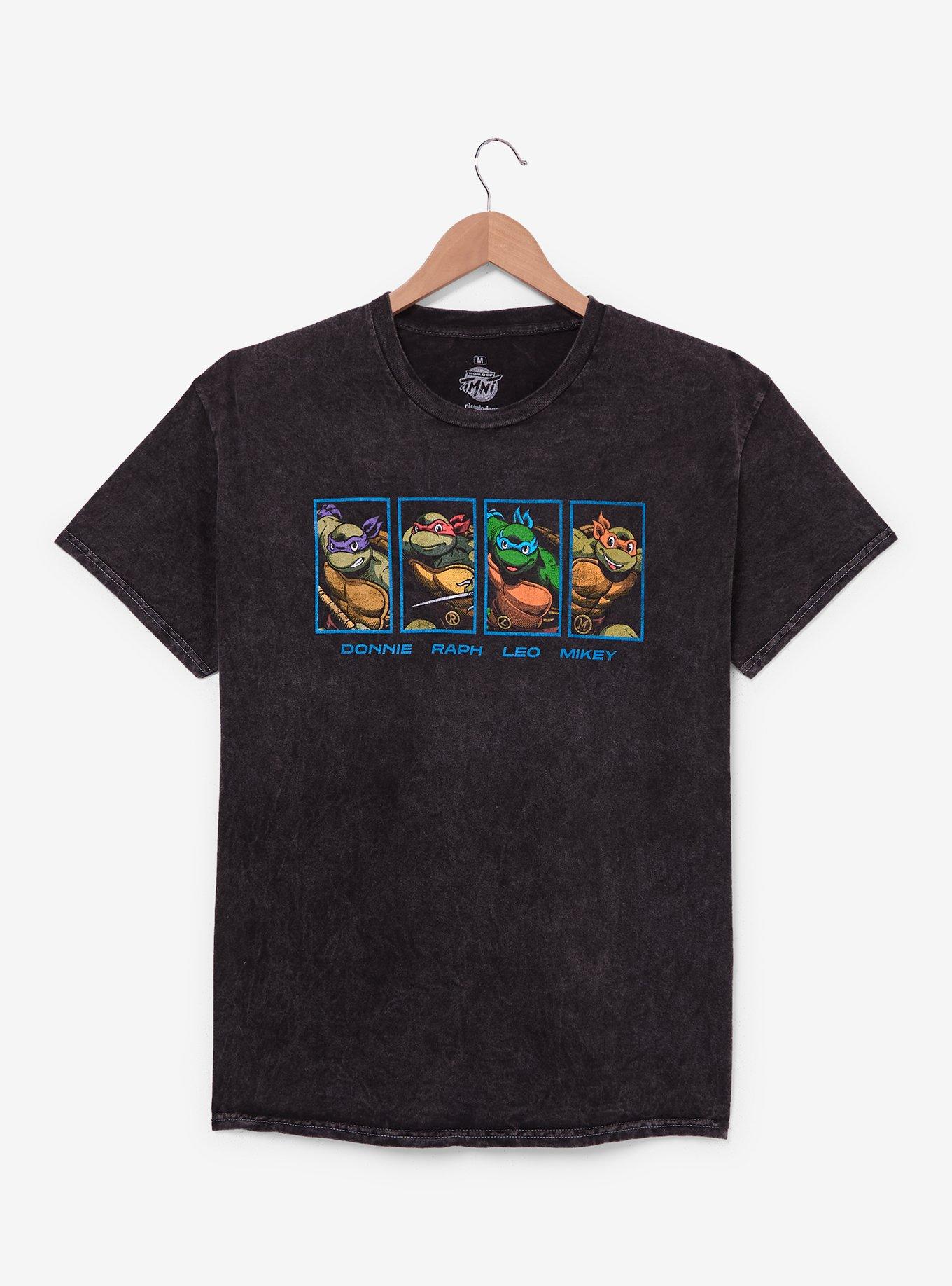 Teenage Mutant Ninja Turtles Character Portrait Mineral Wash T-Shirt - BoxLunch Exclusive