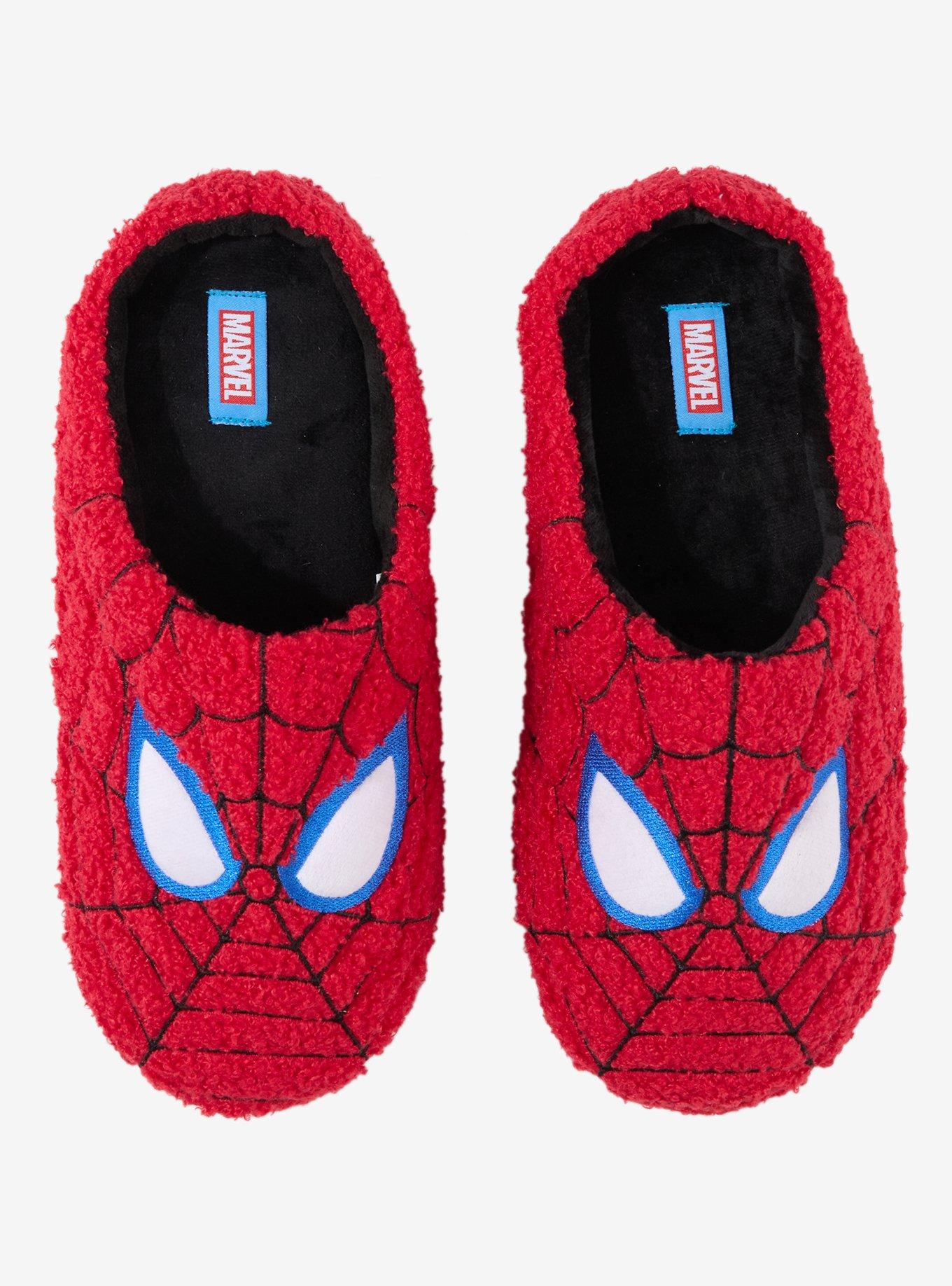 Marvel Spider-Man Mask Slippers - BoxLunch Exclusive