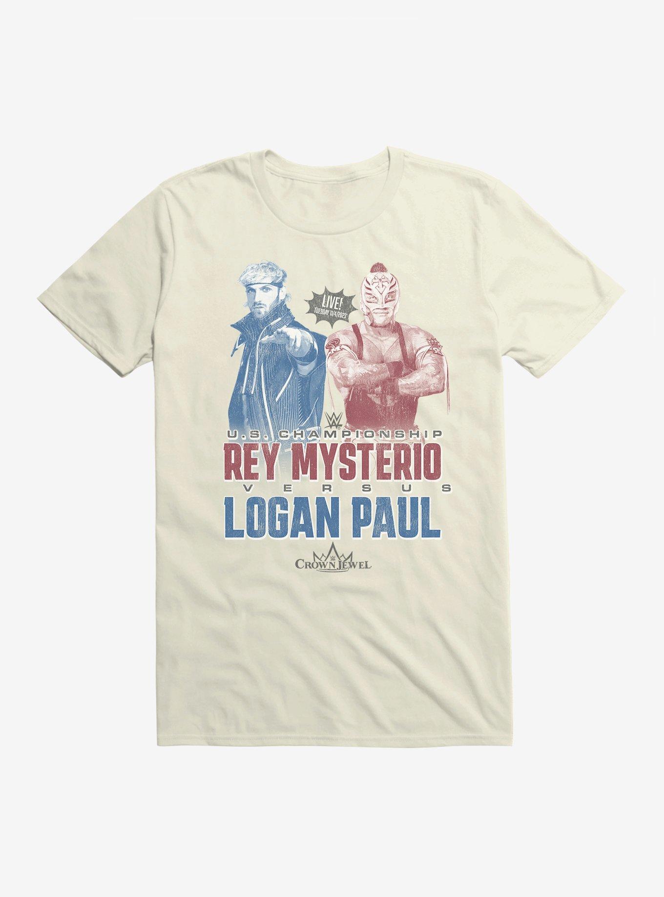 WWE U.S. Championship Rey Mysterio Vs. Logan Paul T-Shirt, , hi-res