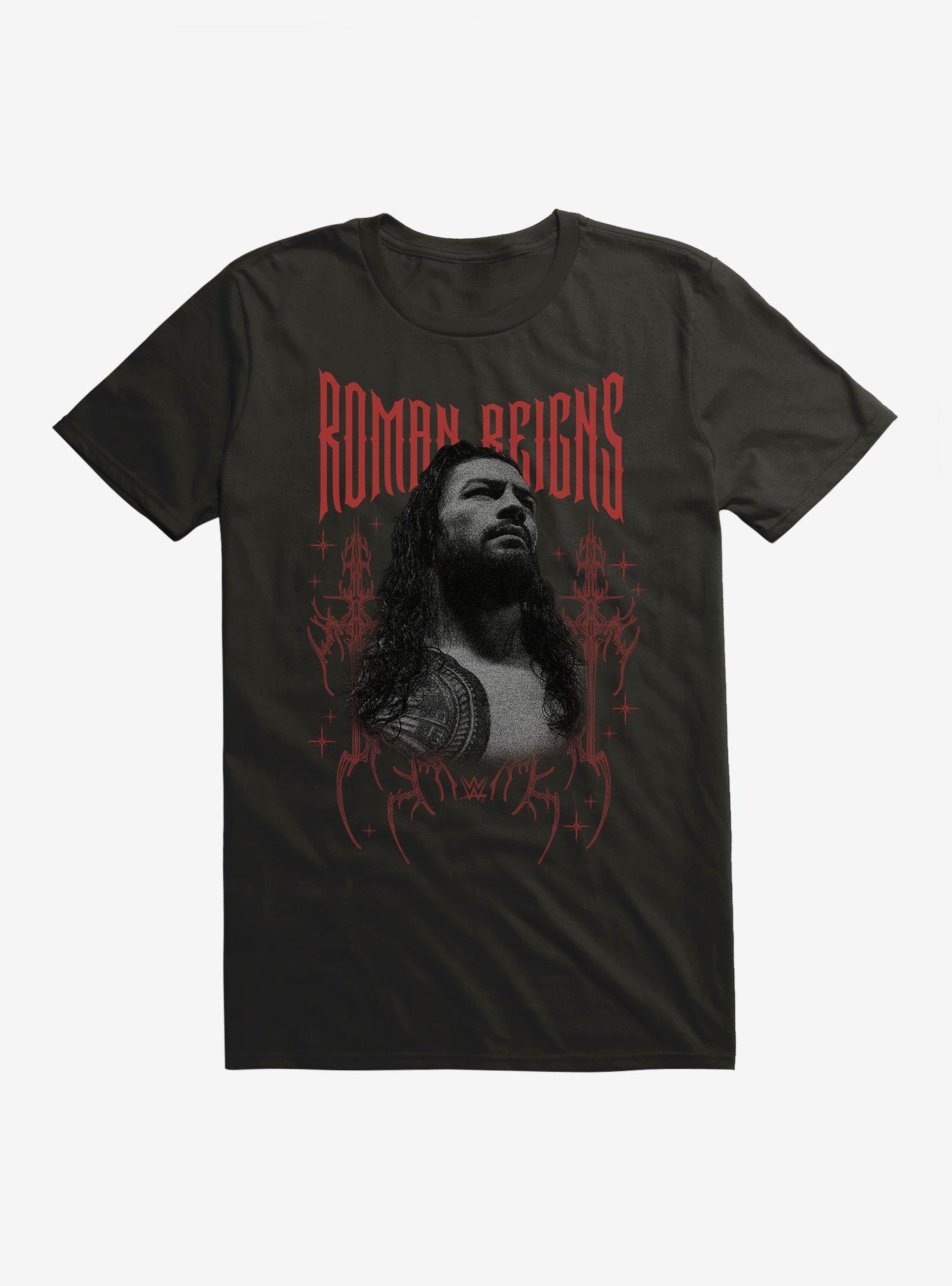 NULL WWE Roman Reigns Portrait T-Shirt