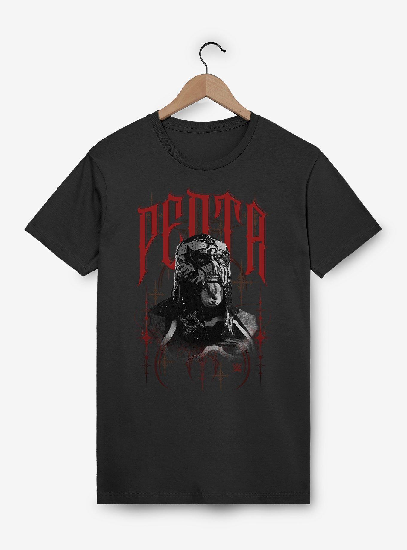 WWE Penta Cero Miedo Metal Style T-Shirt, , hi-res