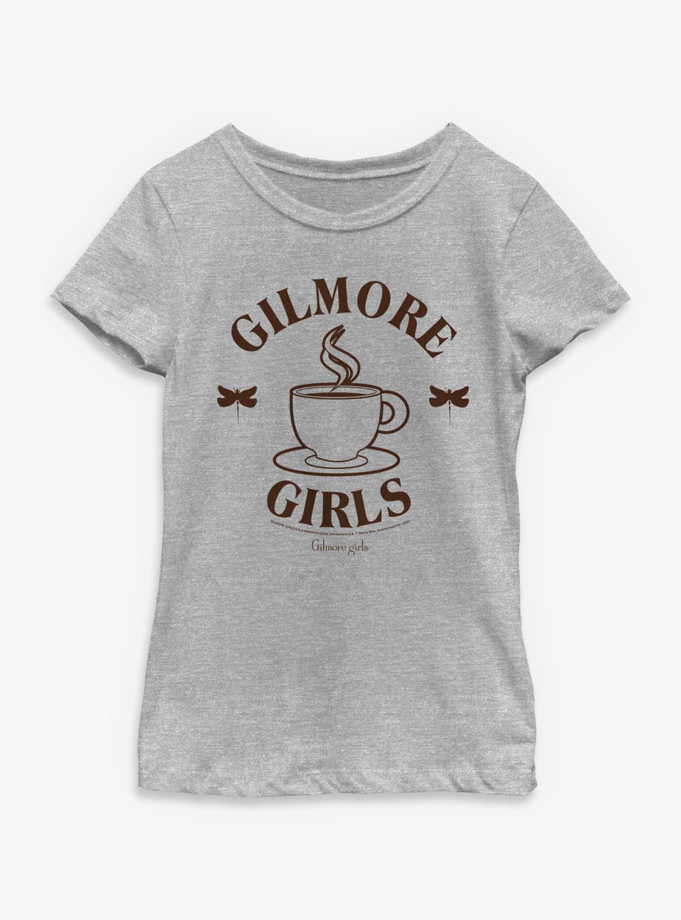 Gilmore Girls Coffee Dragonfly Youth Girls T-Shirt, , hi-res