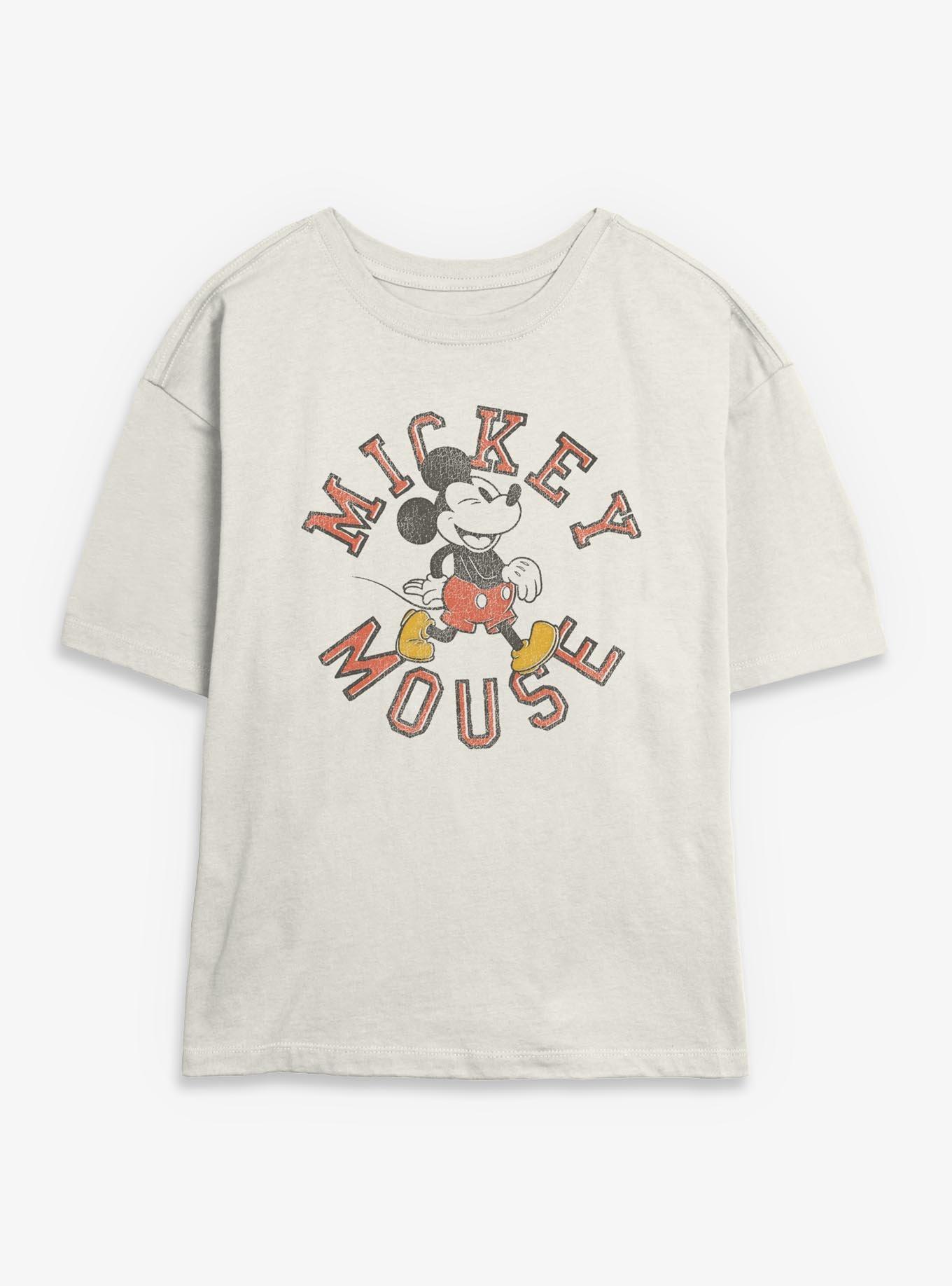 Disney Mickey Mouse Collegiate Womens Skimmer T-Shirt, , hi-res