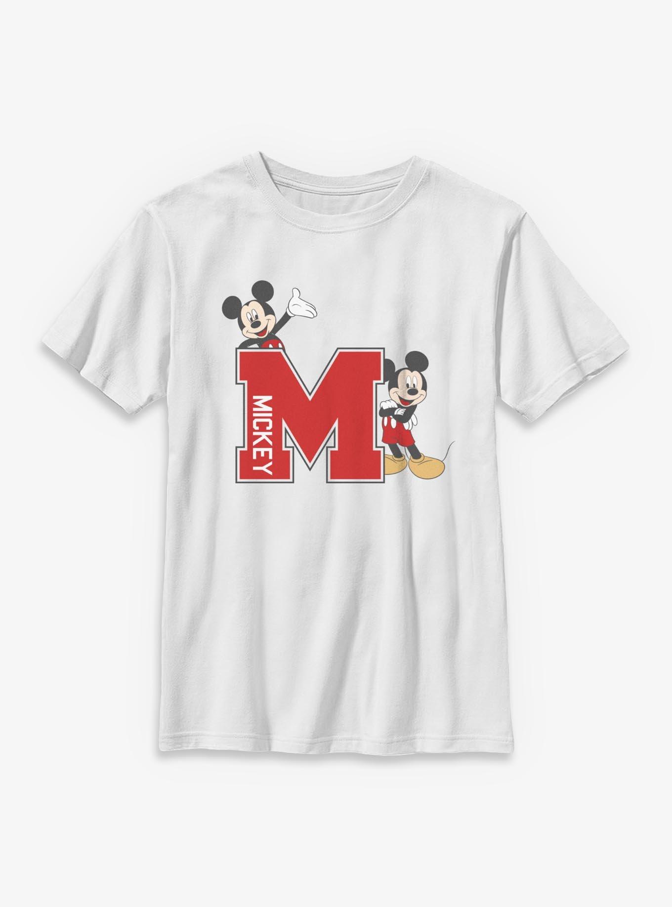 Disney Mickey Mouse Mickey Varsity Style Youth T-Shirt, , hi-res