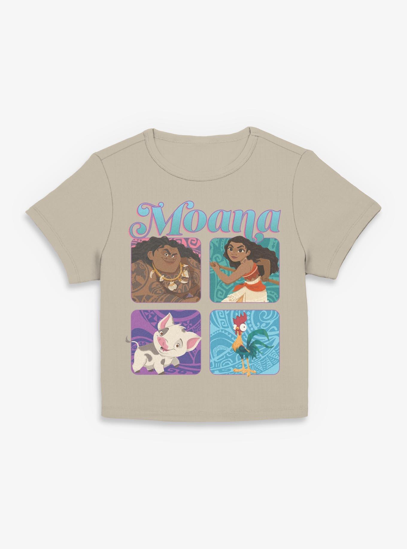 Disney Moana Boxed Up Characters Women Baby T-Shirt, , hi-res