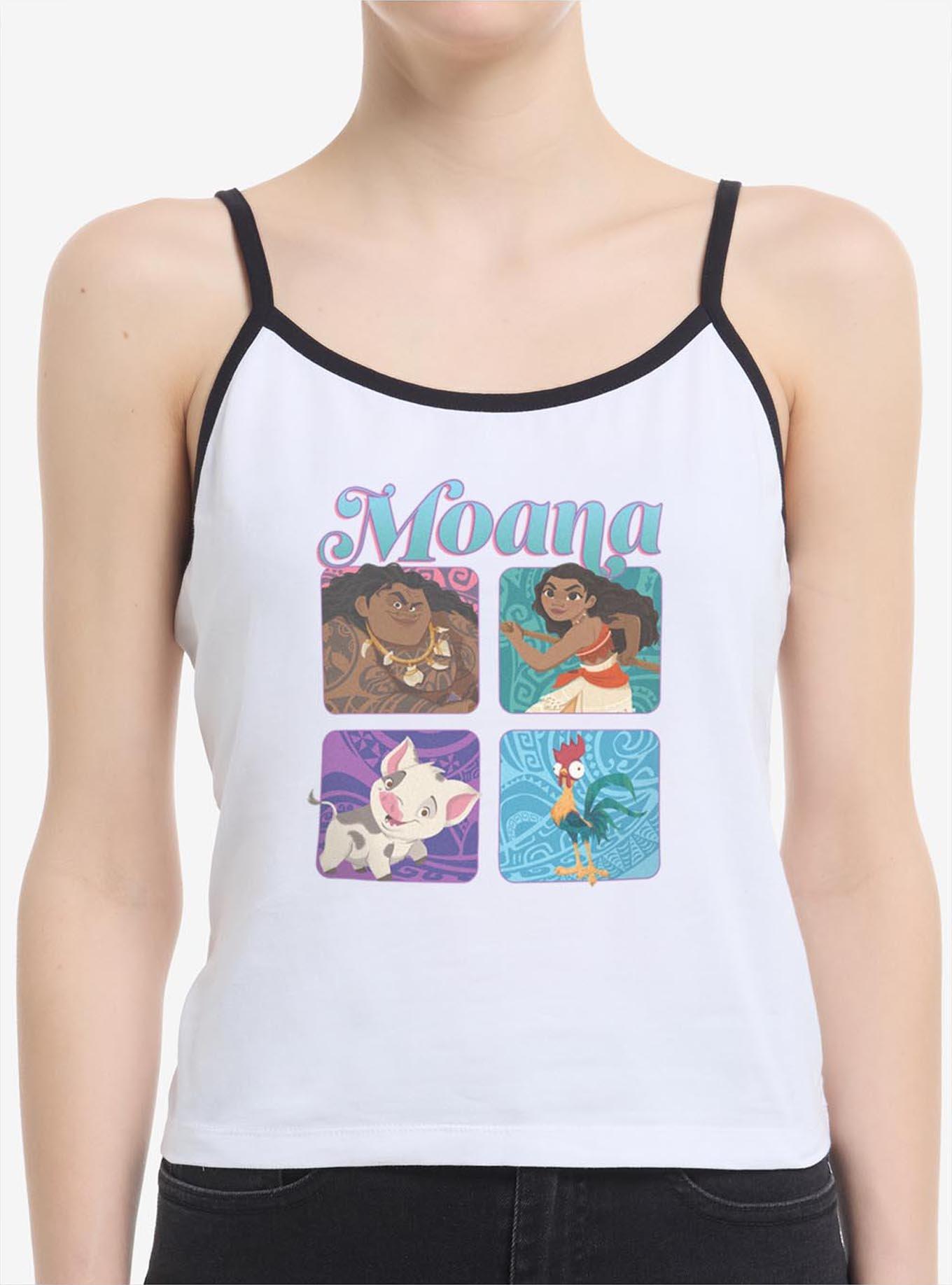 Disney Moana Boxed Up Characters Womens Cami, , hi-res
