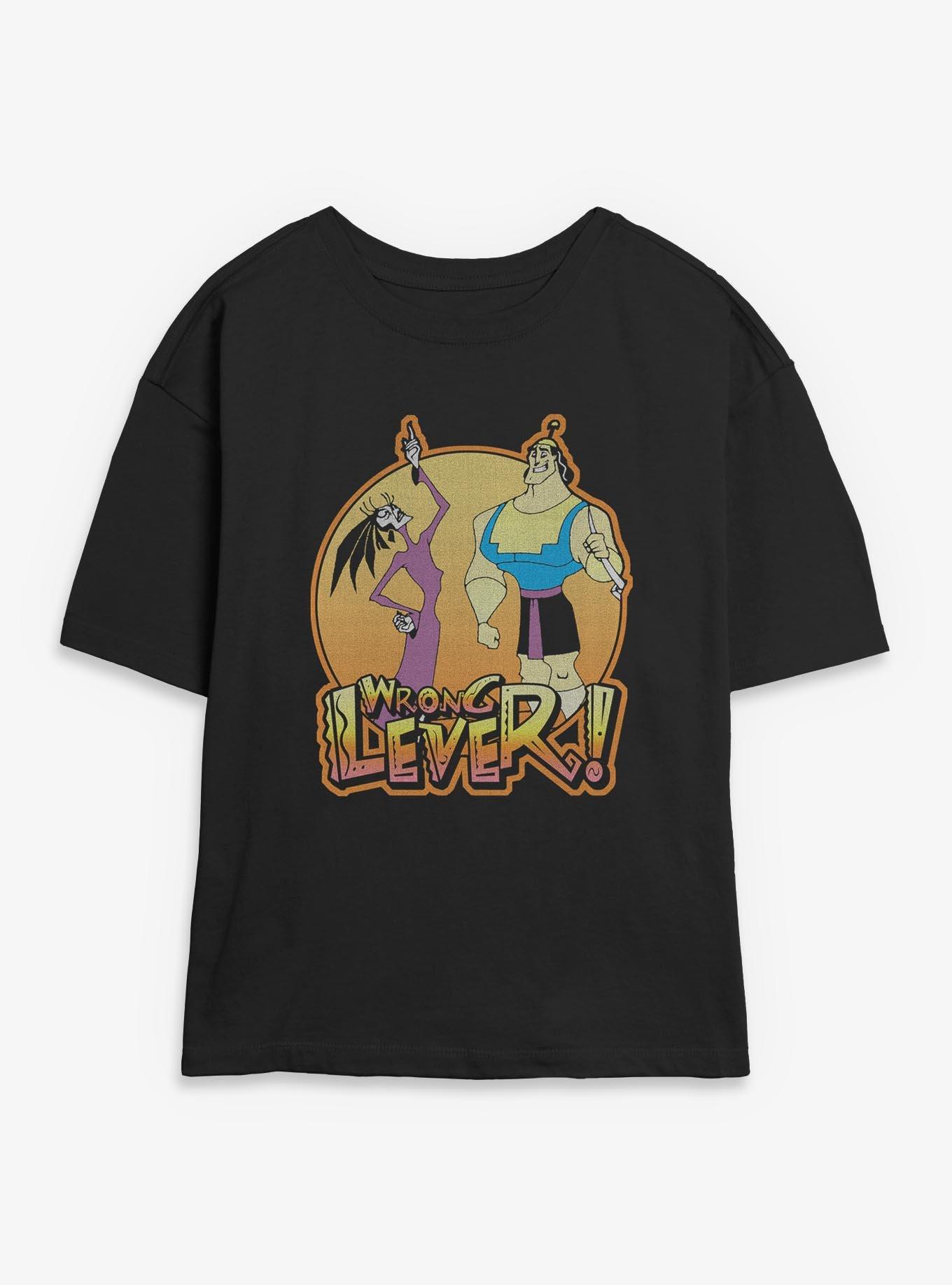 Disney The Emperor's New Groove Yzma and Kronk Wrong Lever Womens Skimmer T-Shirt, , hi-res