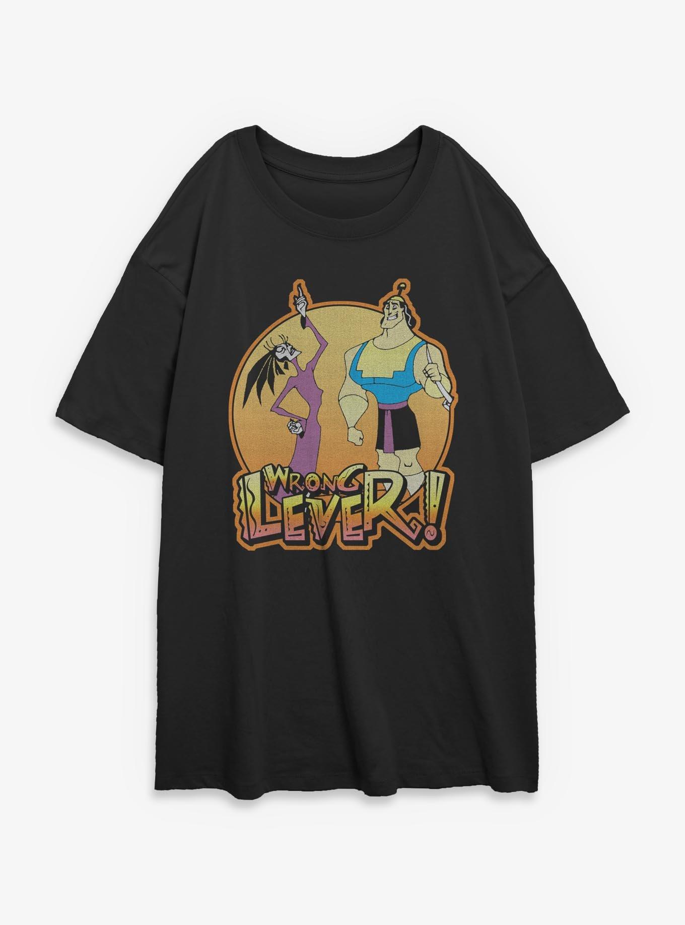 Disney The Emperor's New Groove Yzma and Kronk Wrong Lever Womens Oversized T-Shirt, , hi-res