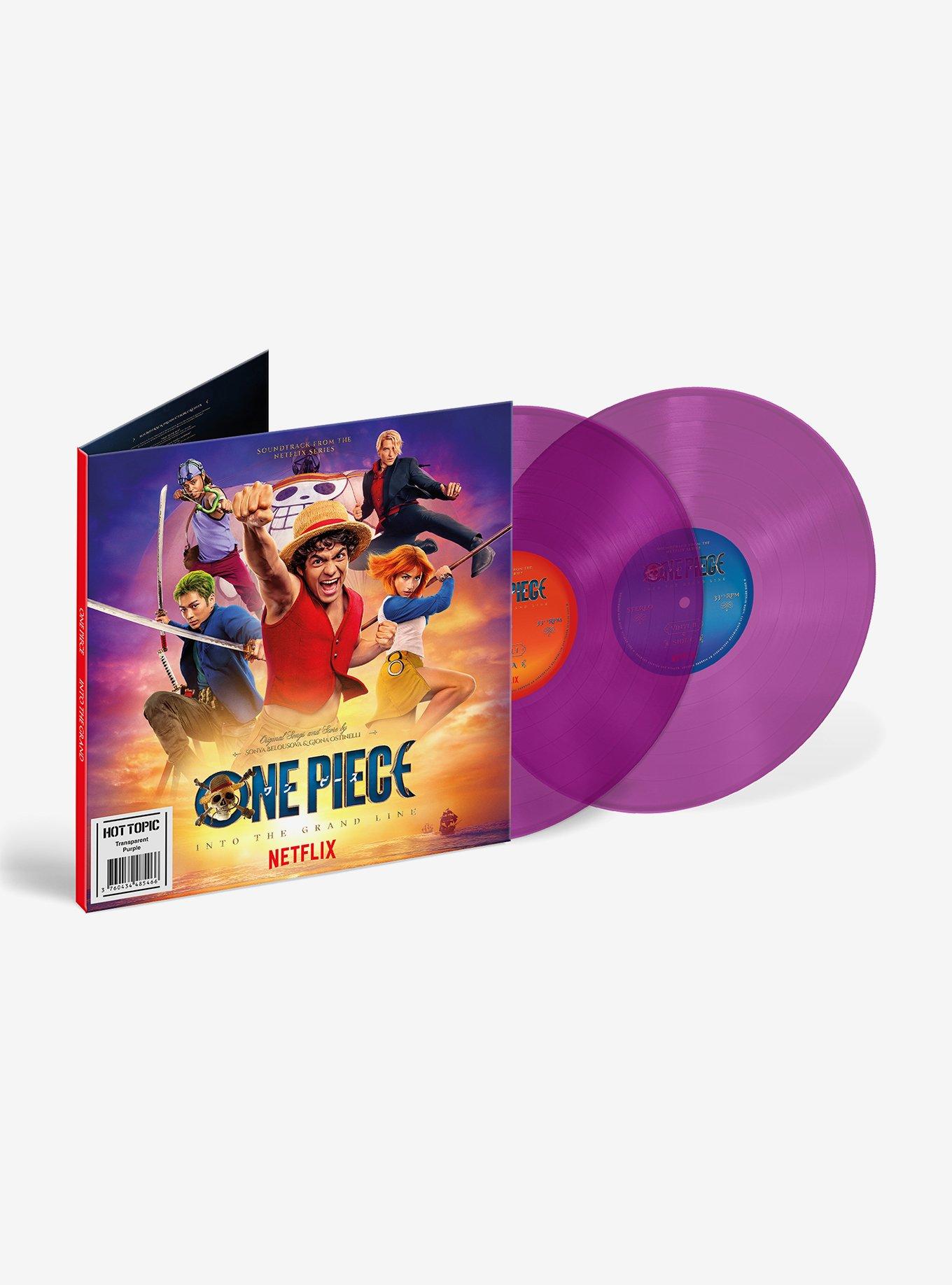 One Piece: Into The Grand Line Soundtrack (Transparent Purple) Vinyl Double LP Hot Topic Exclusive, , hi-res