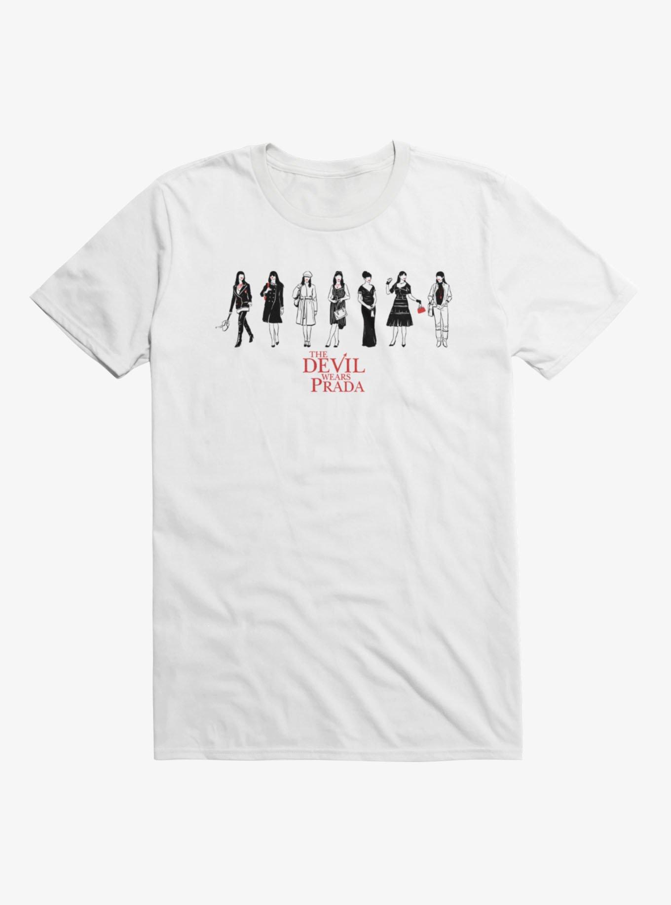 The Devil Wears Prada Andy Outfit Line Up T-Shirt, , hi-res