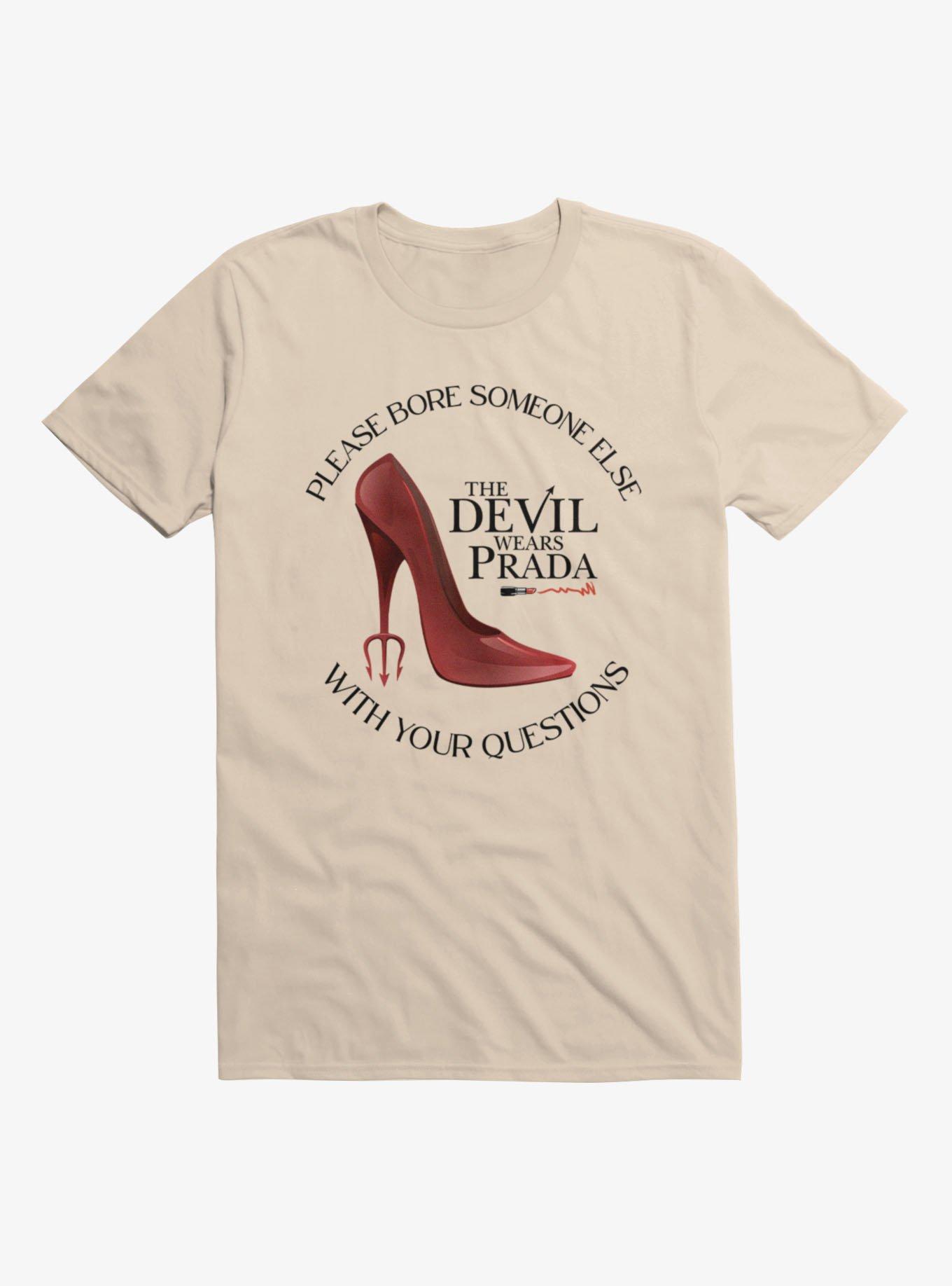 The Devil Wears Prada Boring Questions Red Shoe T-Shirt, , hi-res
