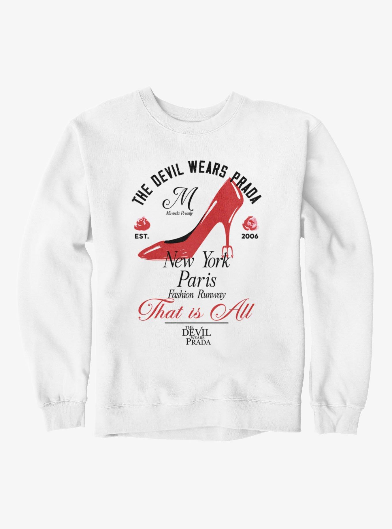 The Devil Wears Prada New York Runway That Is All Sweatshirt, , hi-res