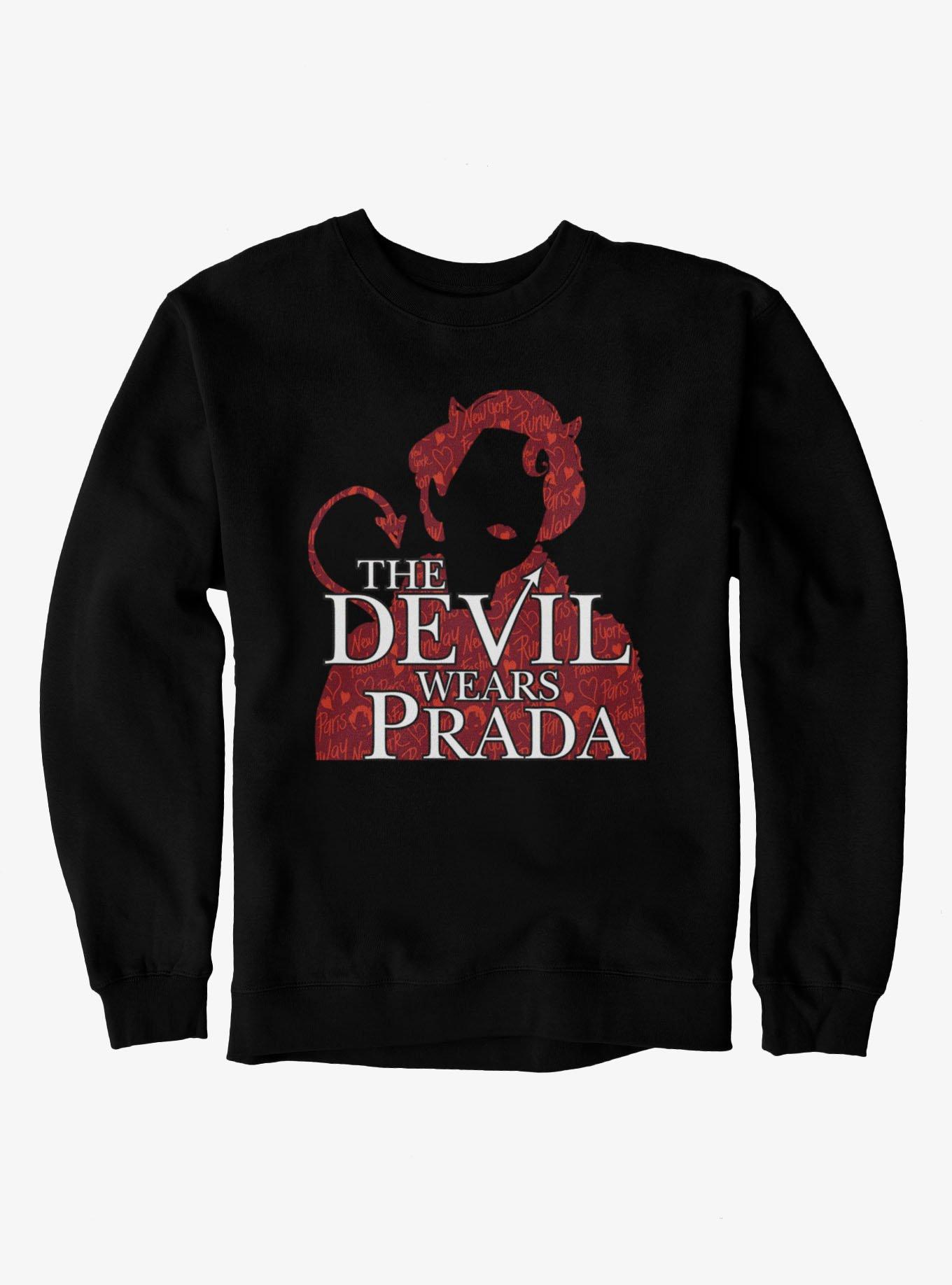 The Devil Wears Prada Silhouette Logo Sweatshirt, , hi-res