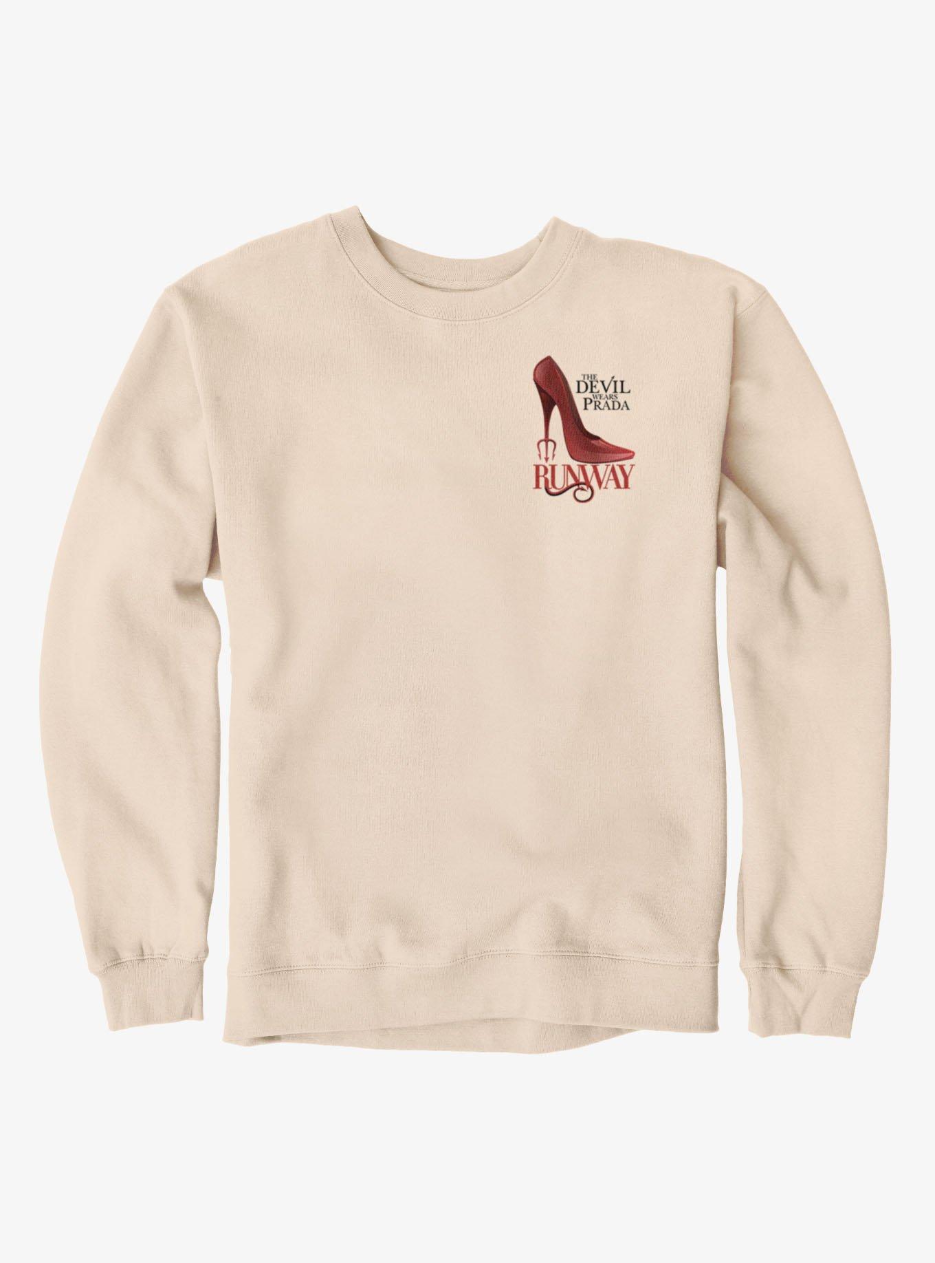 The Devil Wears Prada Small Runway Red Shoe Sweatshirt, , hi-res
