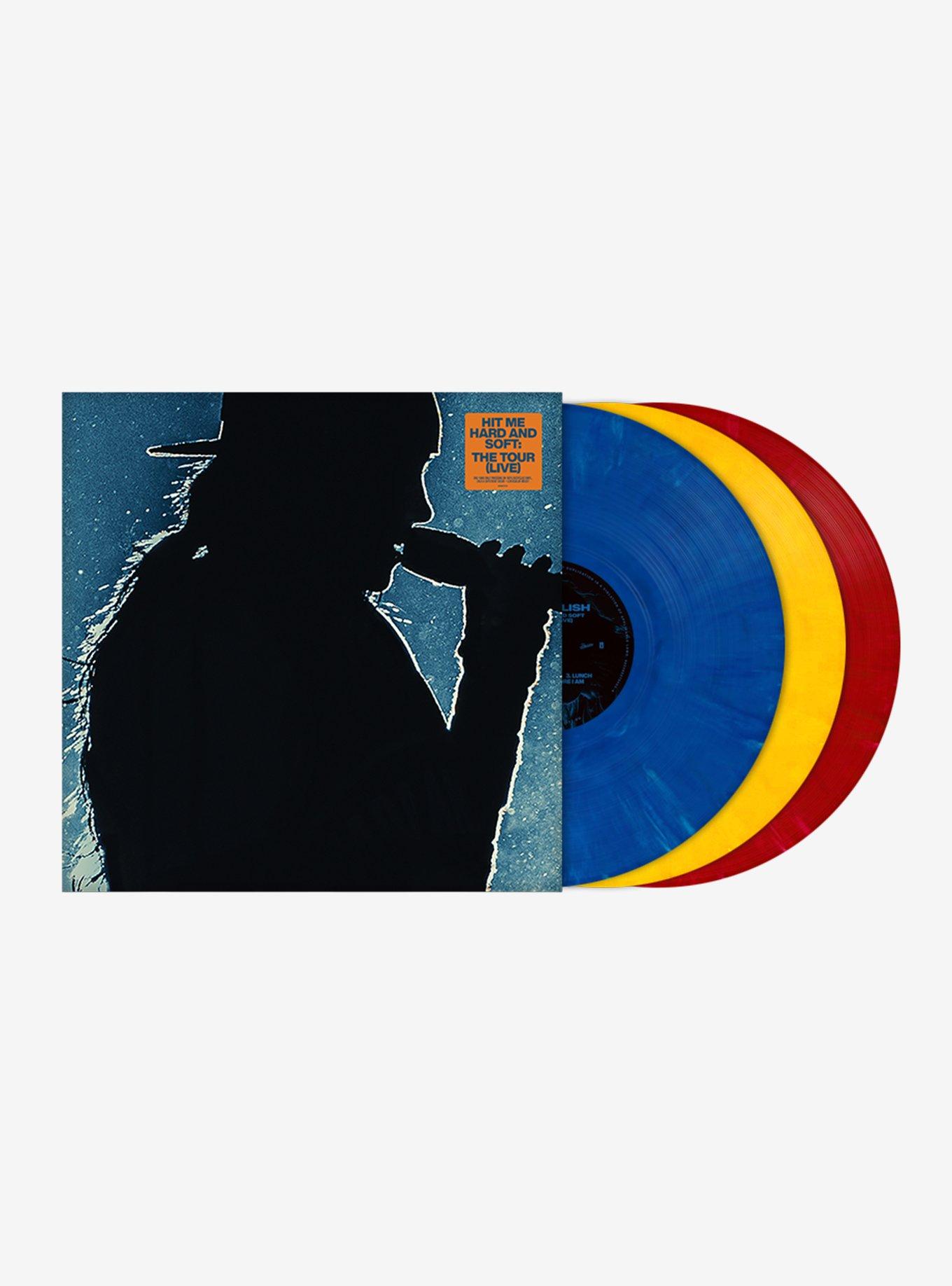 Billie Eilish Hit Me Hard And Soft: The Tour (Live) (Blue Yellow & Red) Triple Vinyl LP, , hi-res